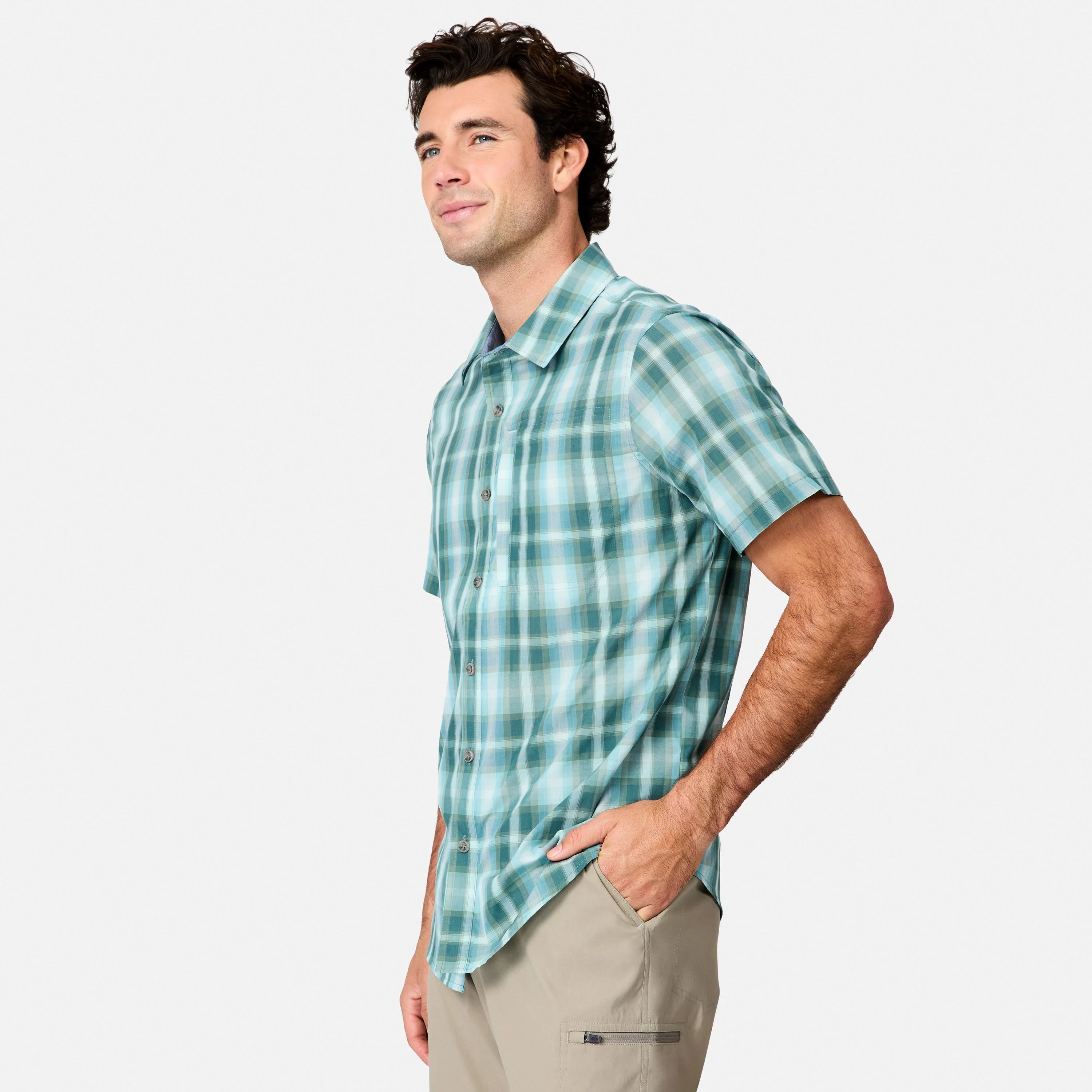 Men's Excursion Short Sleeve Poplin Shirt - Image 41