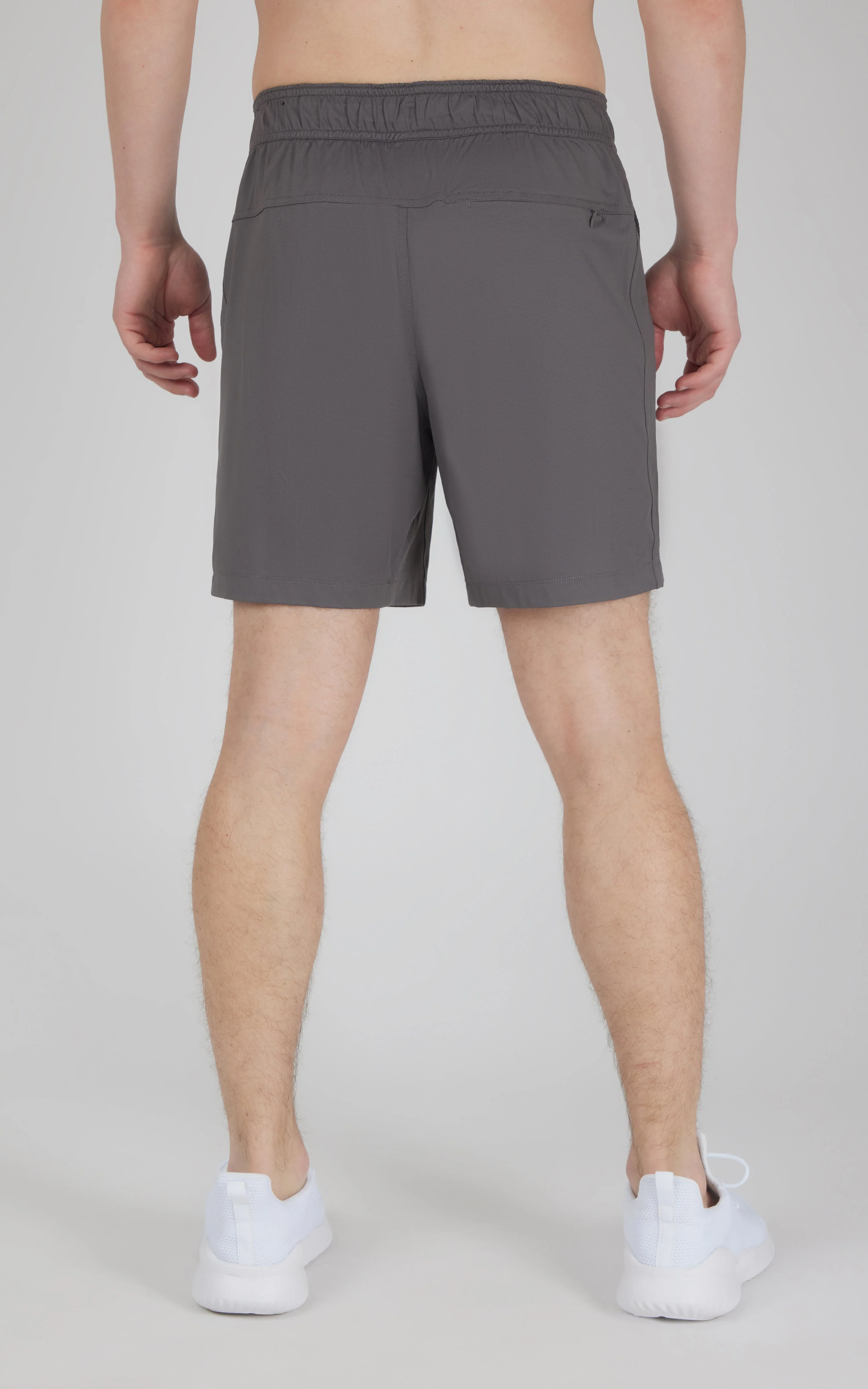Mens Knit Stretch Pique Power 7" Shorts - Image 43