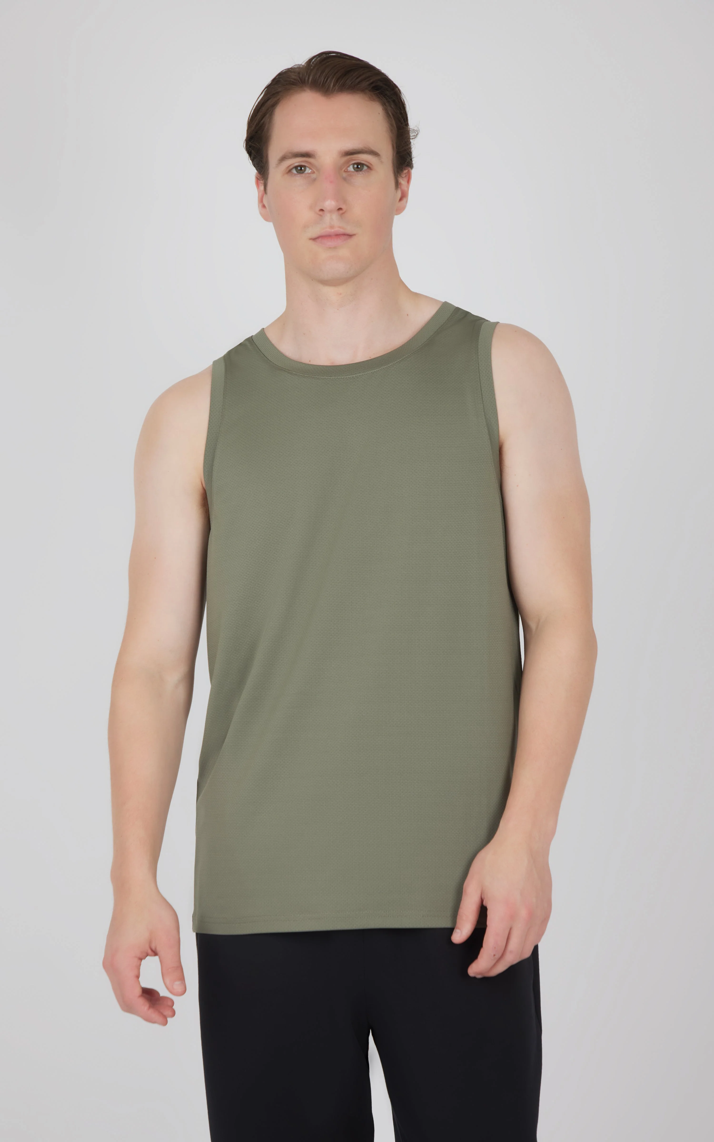 Men's Pique Race Track Muscle Tank - Image 7