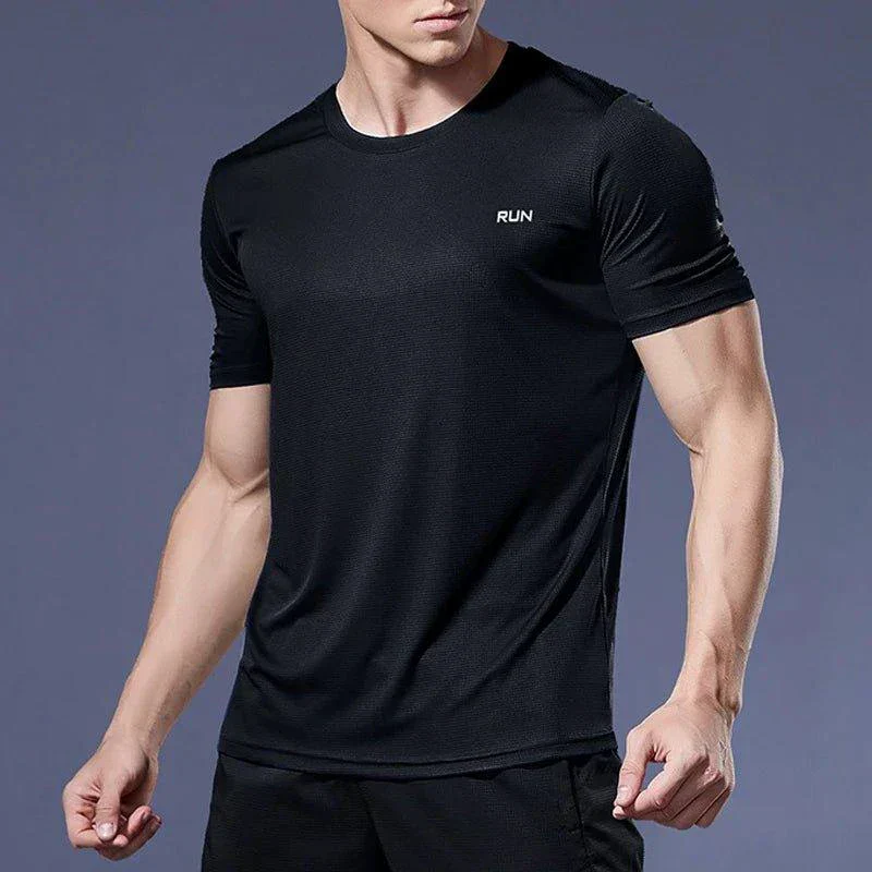 Men's Quick Dry Compression Fitness T-Shirt' - Image 10