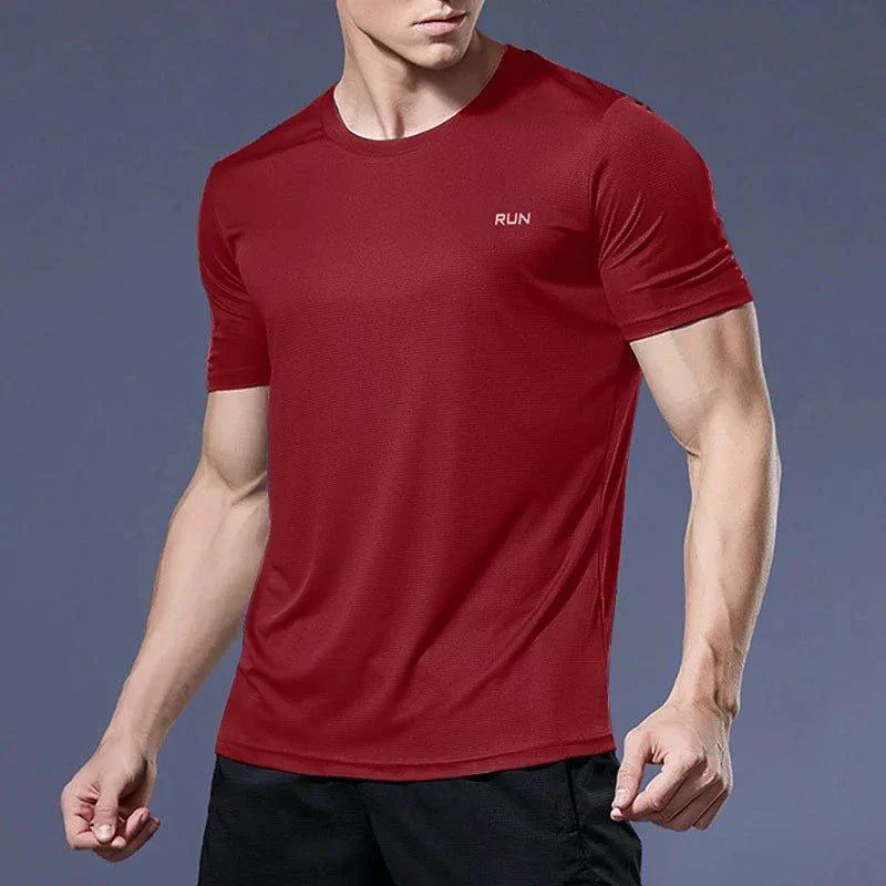 Men's Quick Dry Compression Fitness T-Shirt' - Image 15