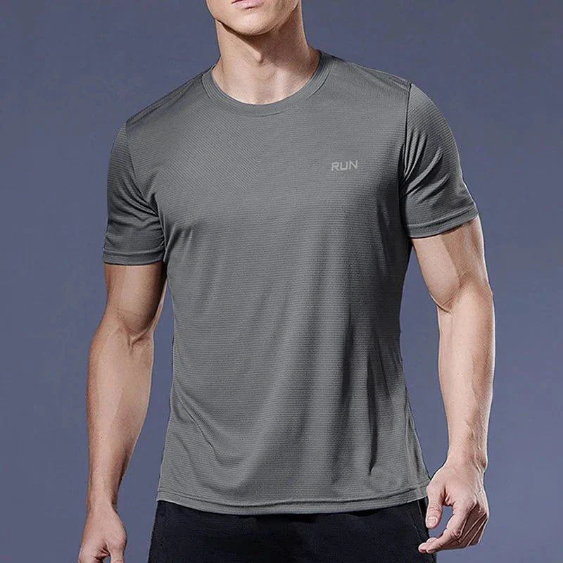 Men's Quick Dry Compression Fitness T-Shirt' - Image 3