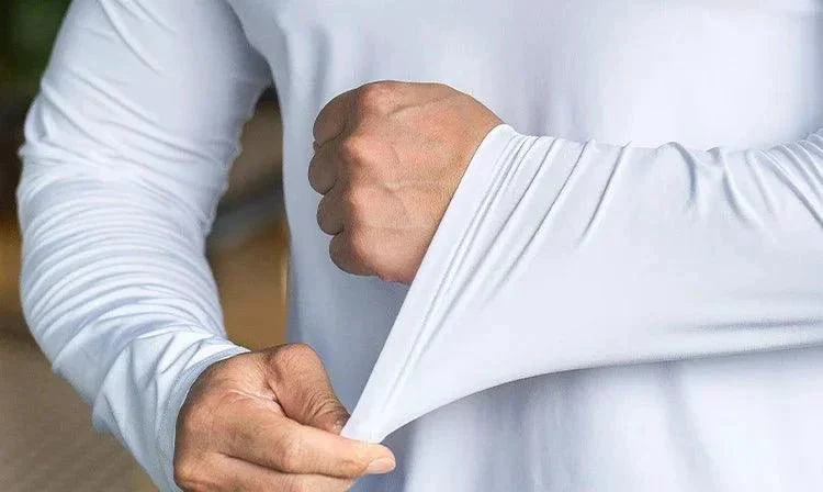 Men's Sports Fitness Long Sleeve Outdoor Badminton Quick Dry Training Shirt Casual Thin Running Top Bodybuilding Sportswear - Image 21