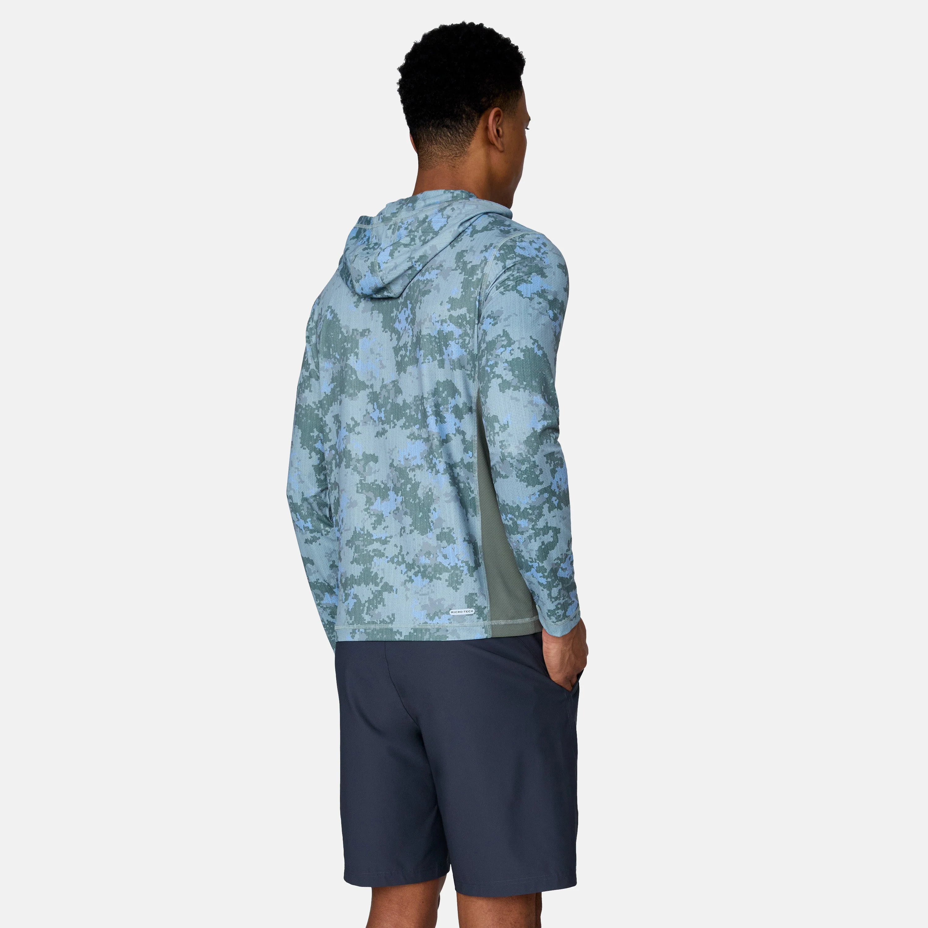 Men's SunFree UPF Printed Hoodie - Image 8