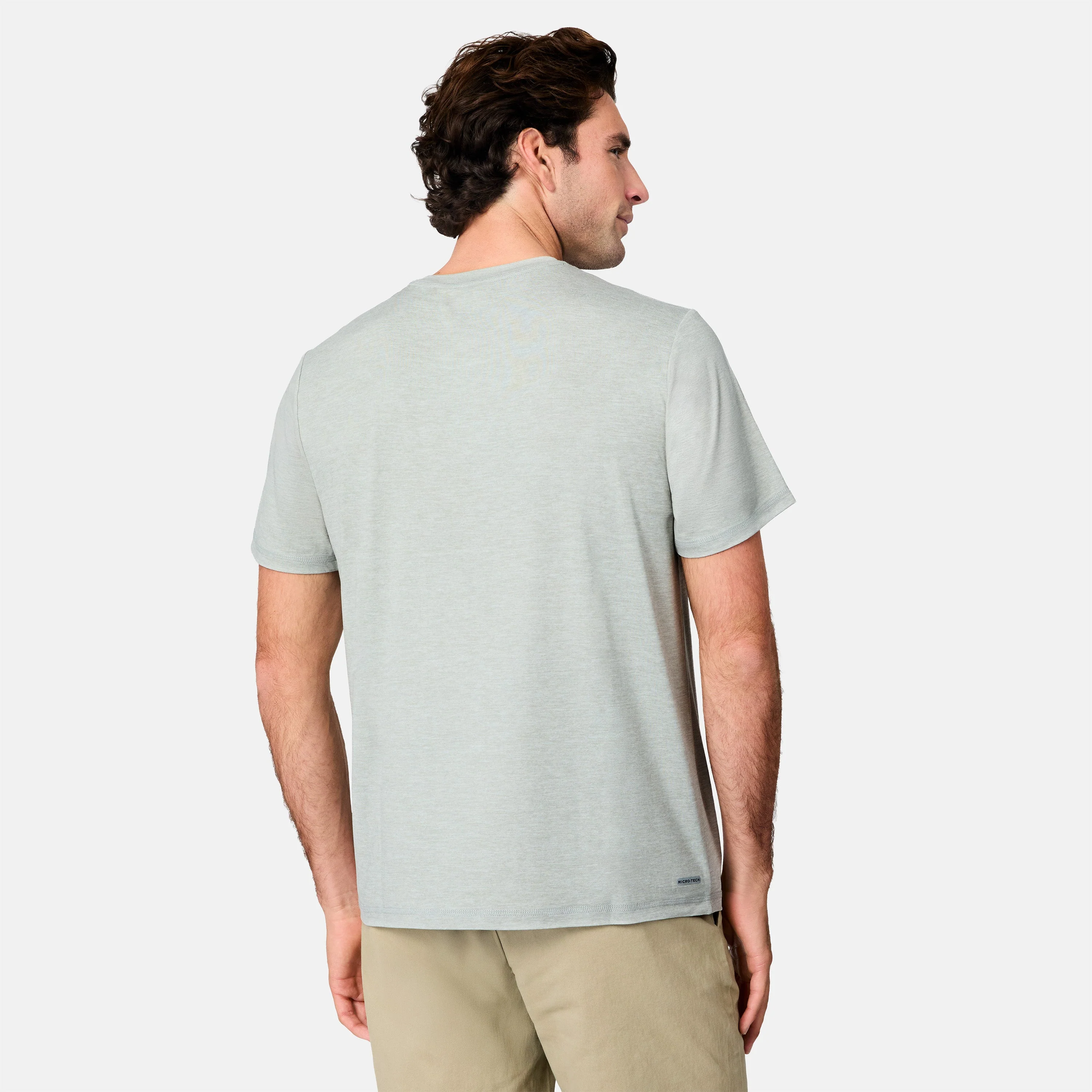 Men's Super Soft Microtech® Short Sleeve Graphic Crew Tee - Image 4