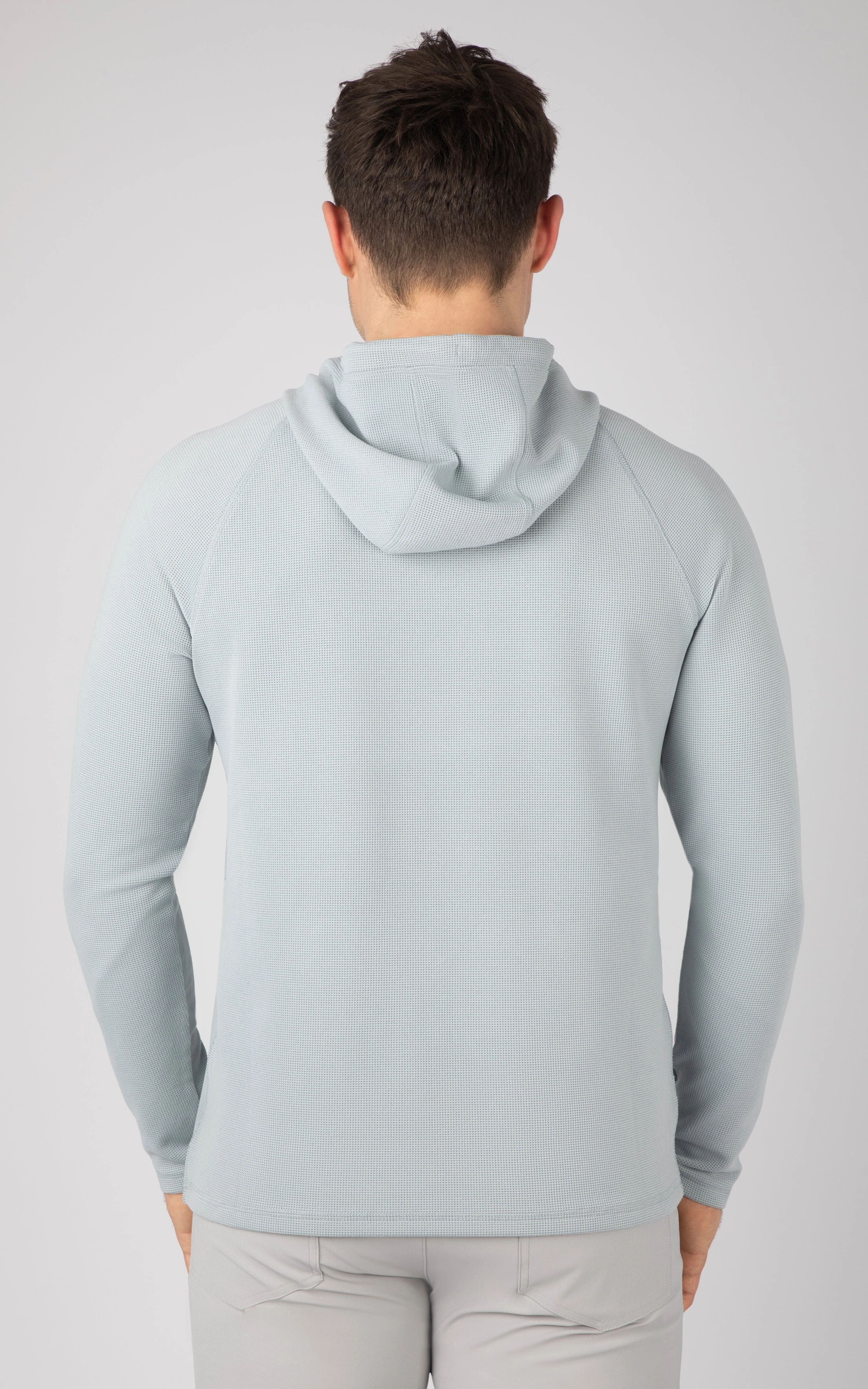 Mens Supreme Waffle Gear Up Hoodie - Image 15