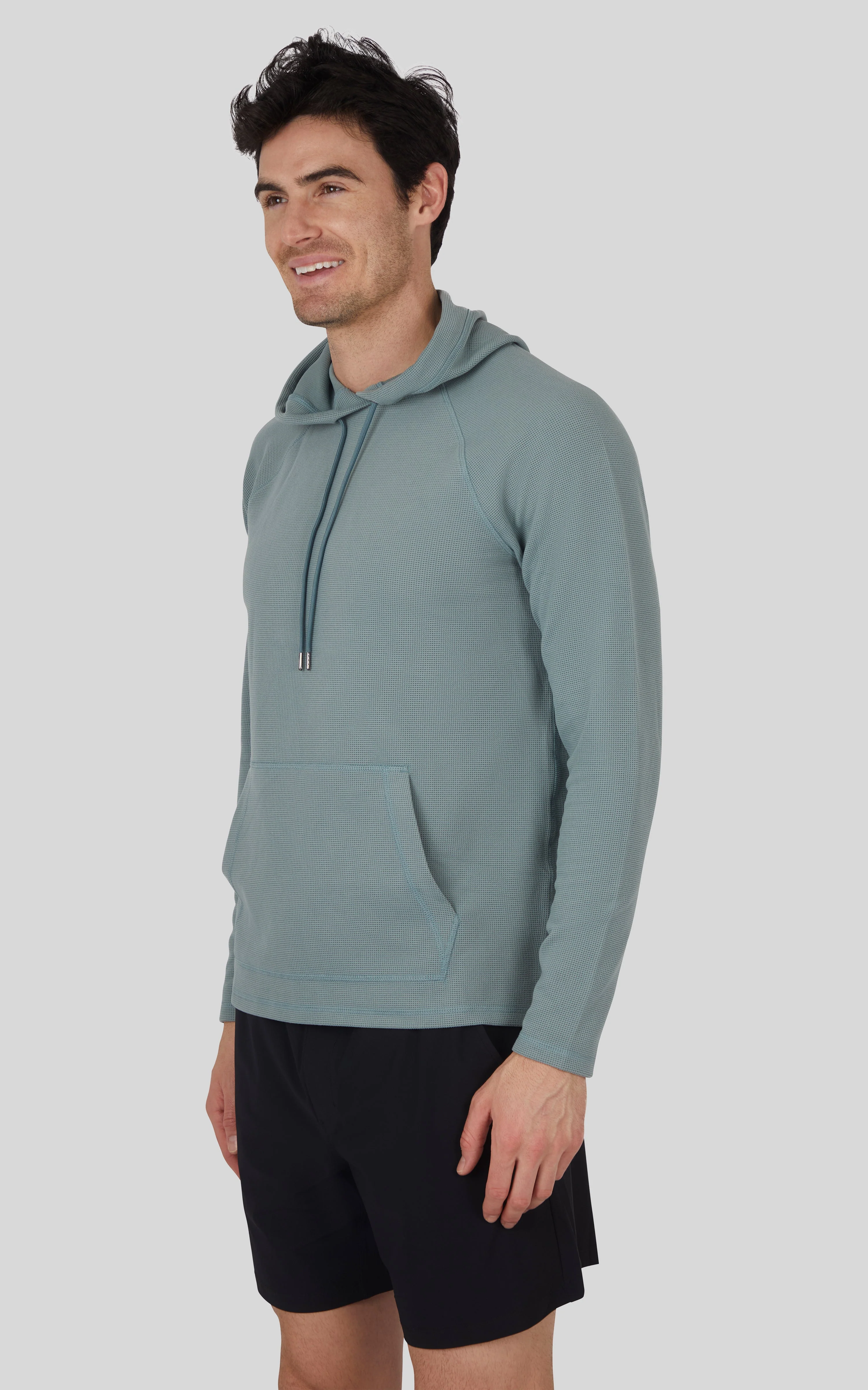 Mens Supreme Waffle Gear Up Hoodie - Image 17