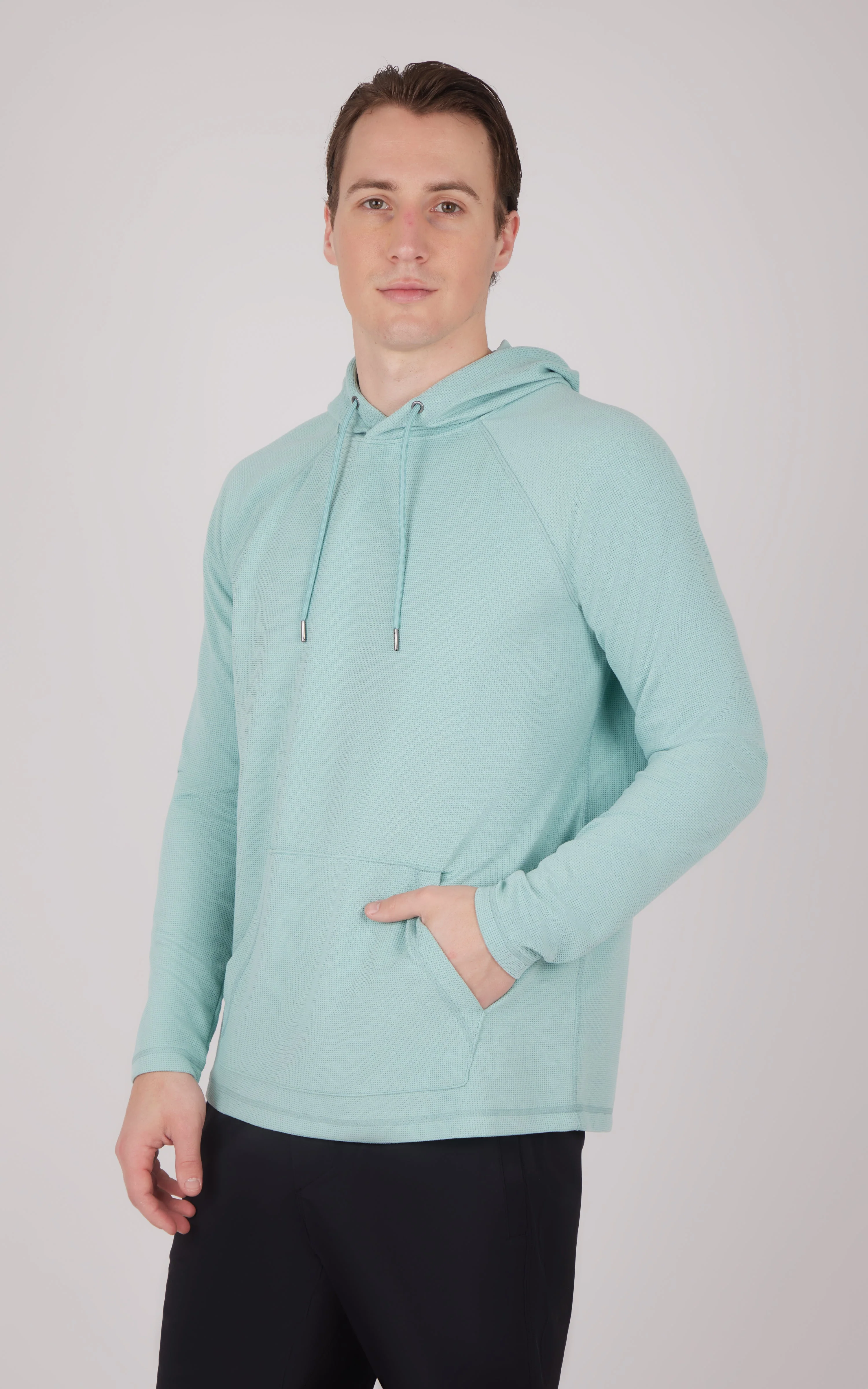 Mens Supreme Waffle Gear Up Hoodie - Image 3
