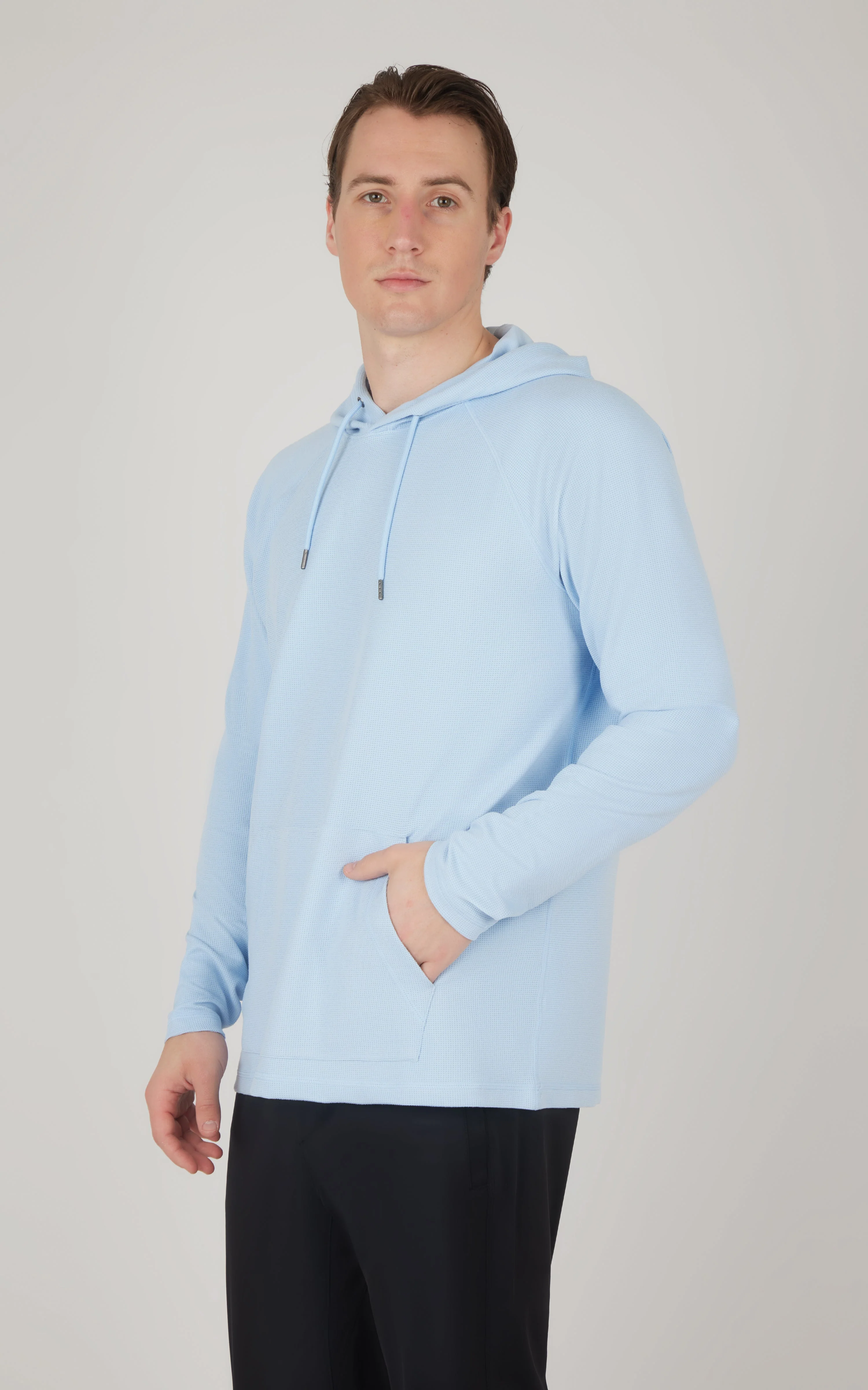 Mens Supreme Waffle Gear Up Hoodie - Image 4