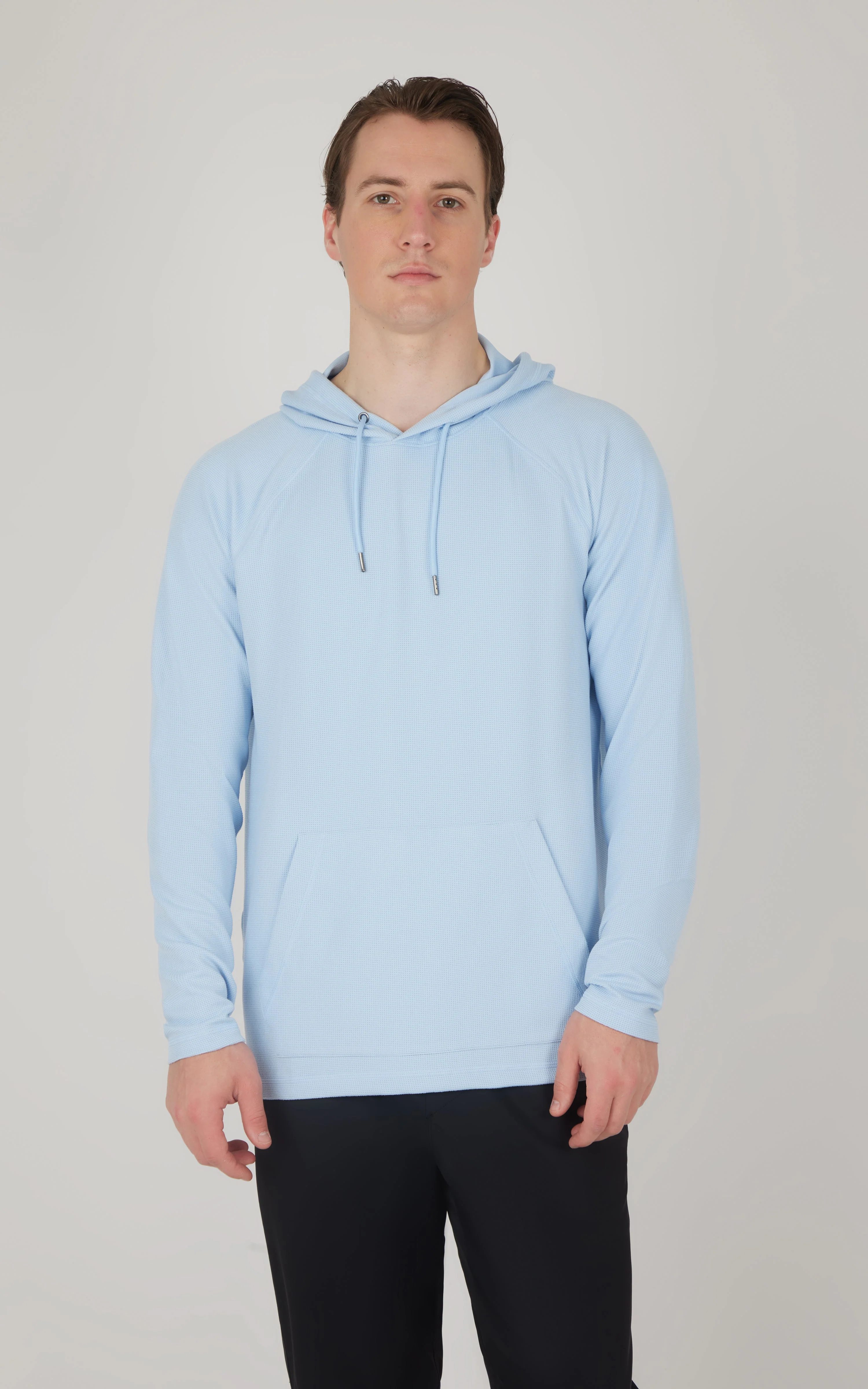 Mens Supreme Waffle Gear Up Hoodie - Image 6