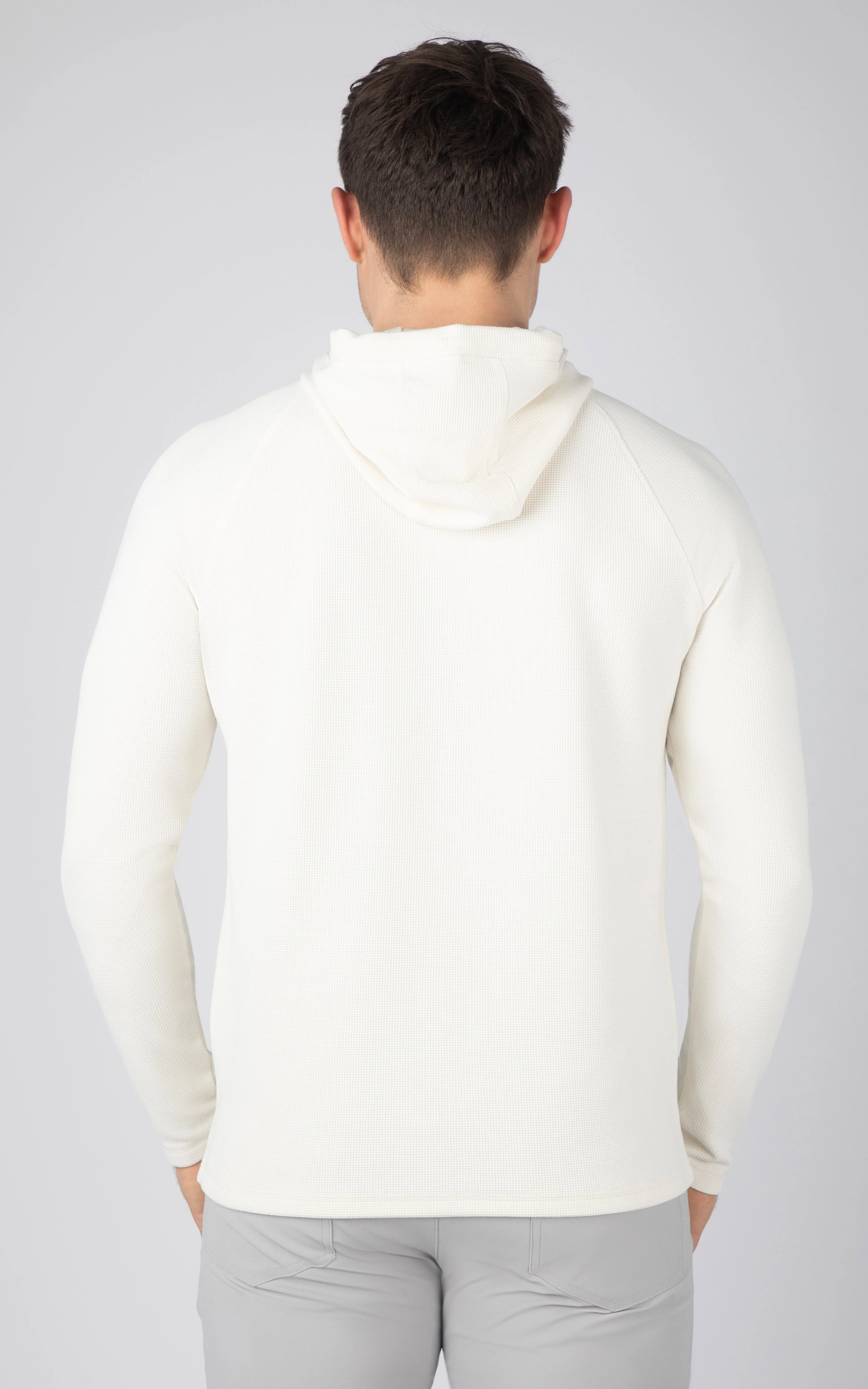 Mens Supreme Waffle Gear Up Hoodie - Image 9