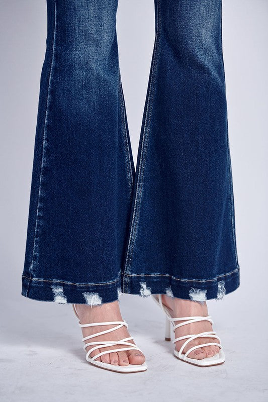 Mia Mid Rise Super Flare Jeans - Image 16