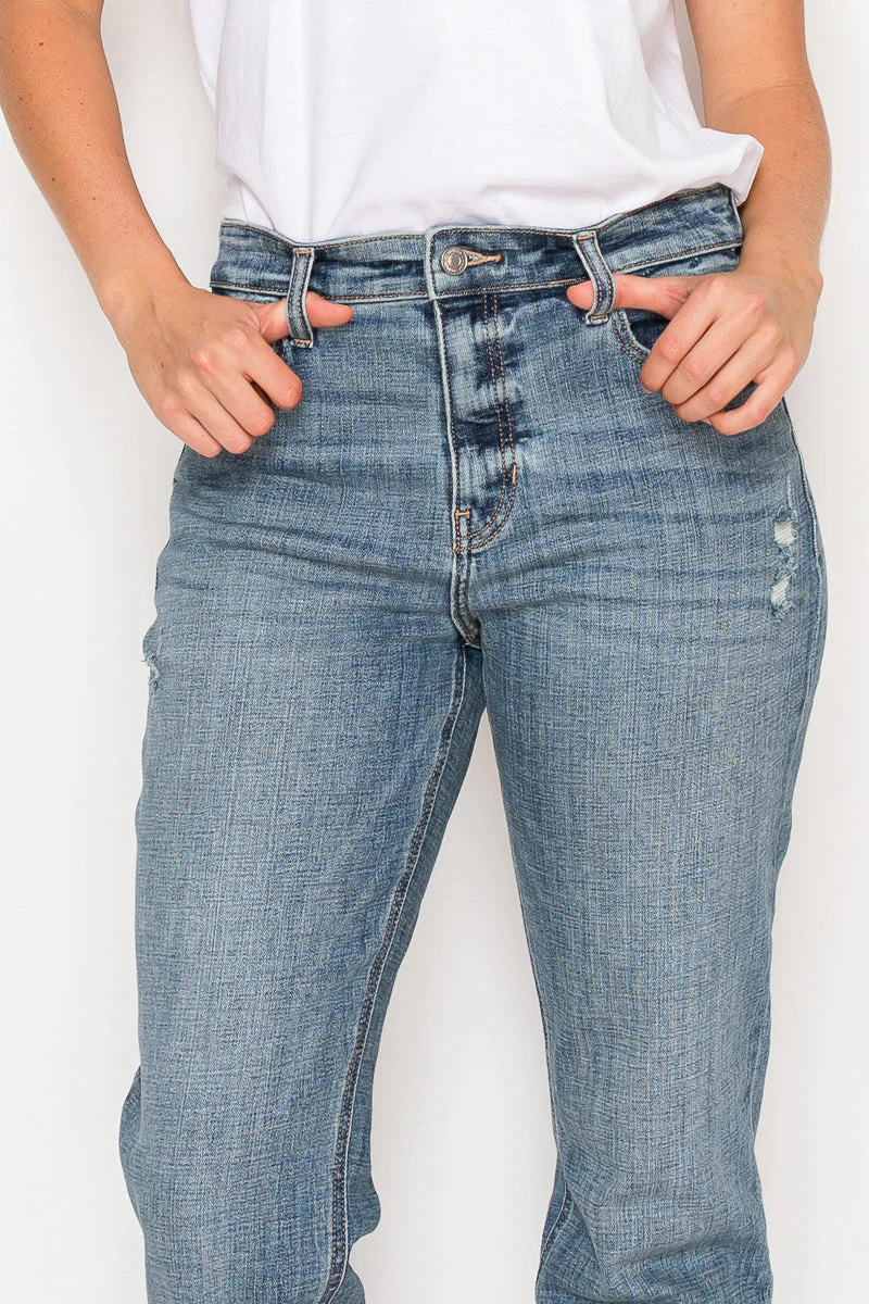 Mid Rise Modern Boyfriend Jeans - Image 16