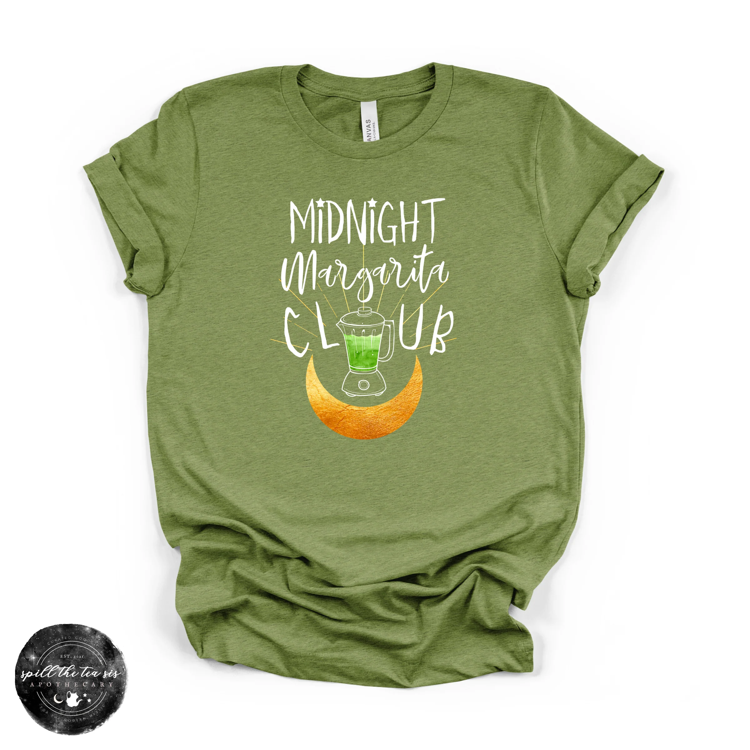 Midnight Margarita Club Tee | Witchy Graphic T-Shirt - Image 2