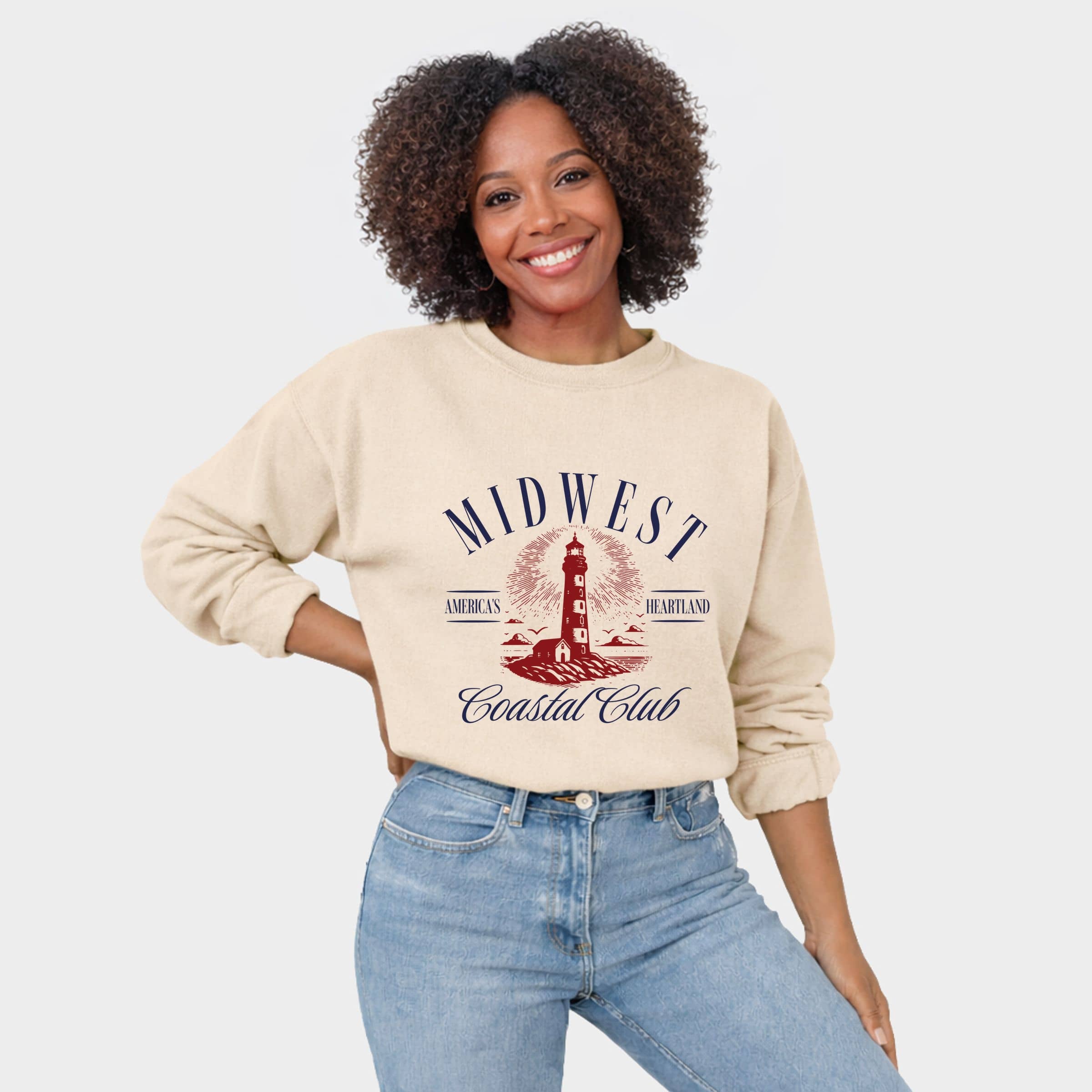 Midwest Coastal Club - Womens Sweatshirt - Image 5