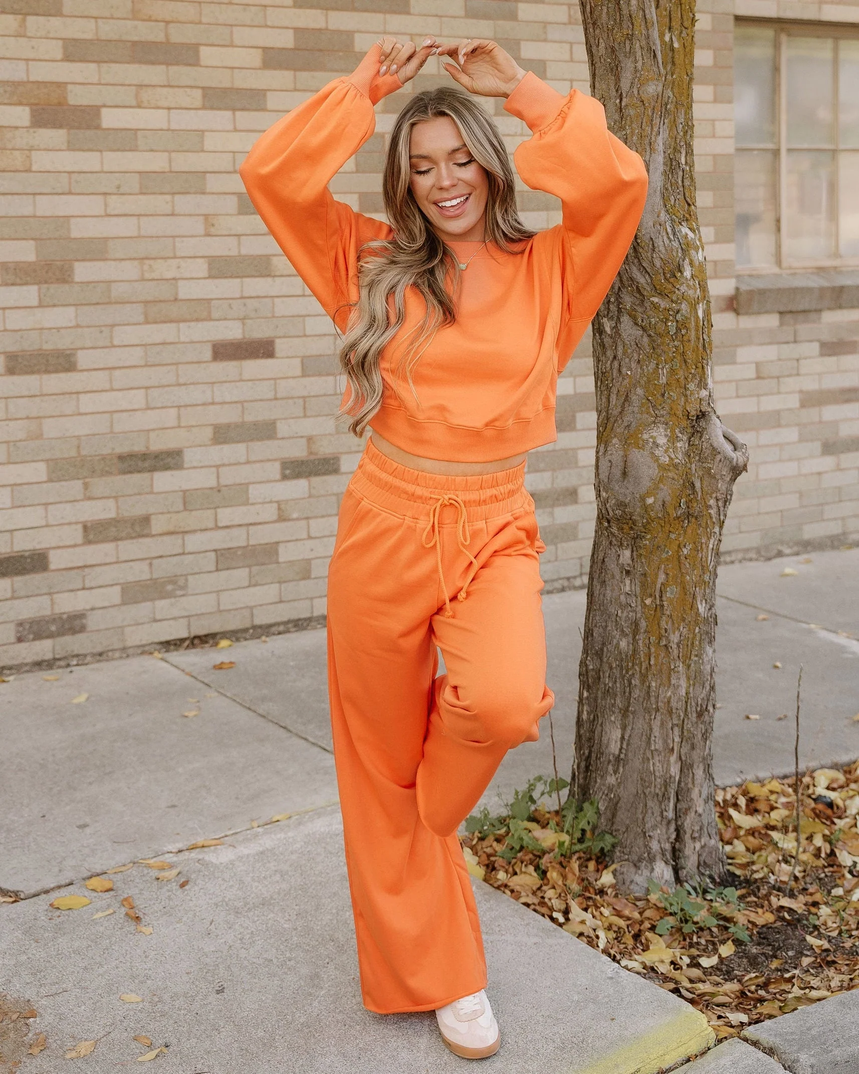 Miles Wide Leg Pants Set - Flamingo - Image 2