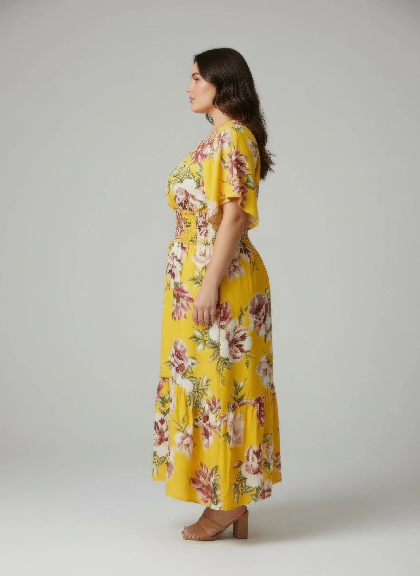 Mlle Gabrielle Floral Dress - Plus Size - Image 2