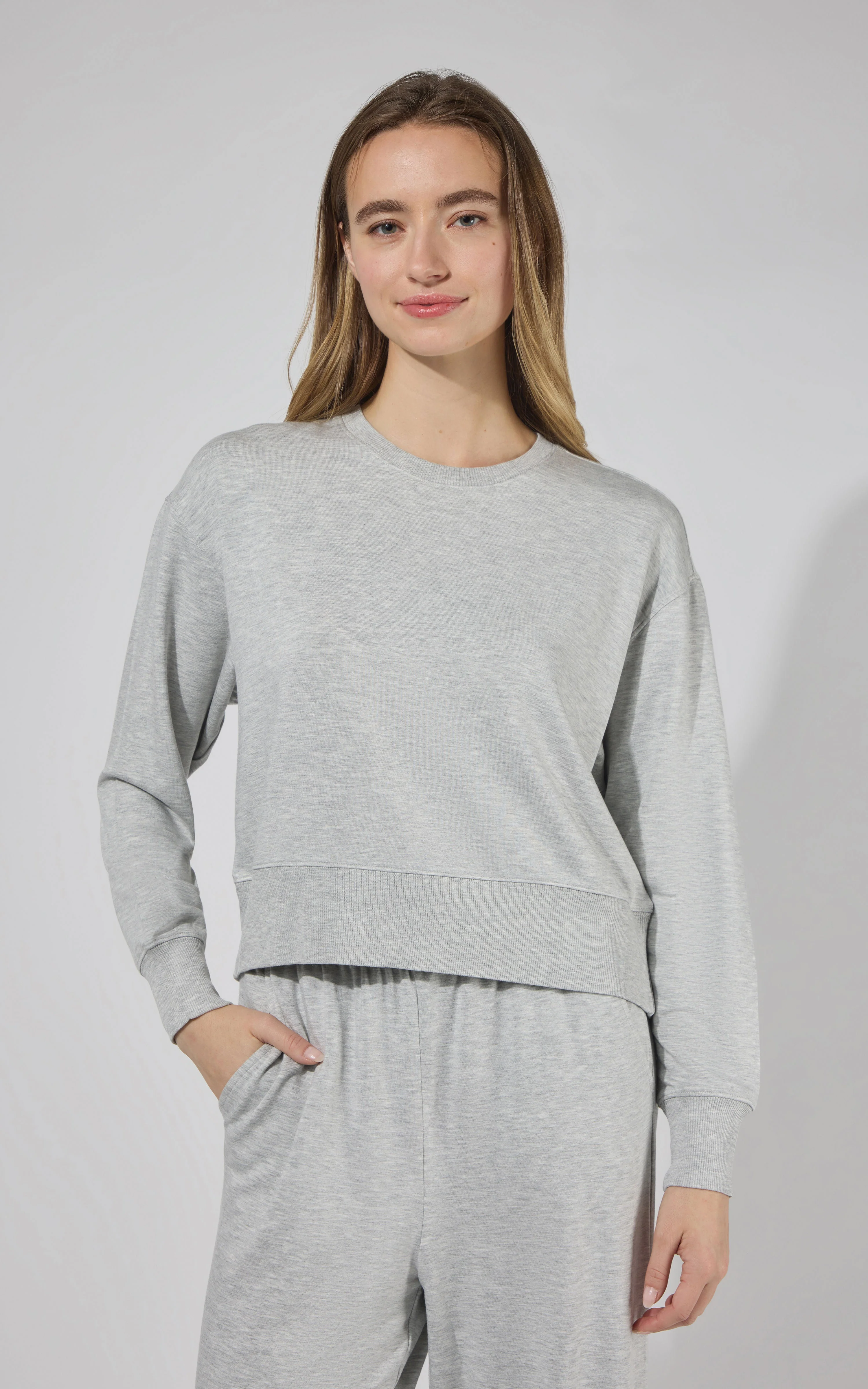 Modal Terry Crew Long Sleeve - Image 60