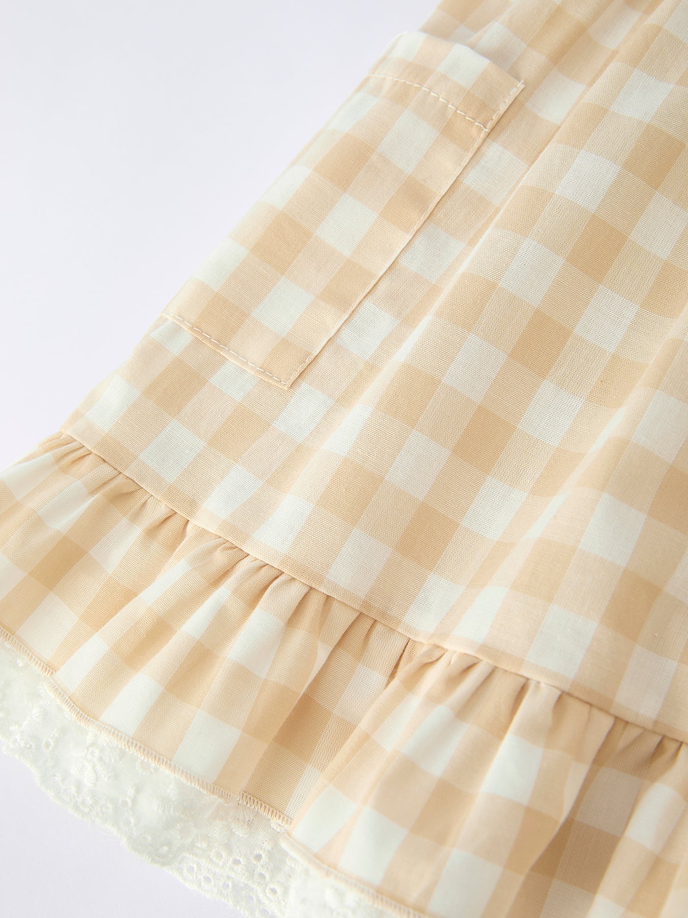 Mommy & Me Plaid Girl  Dress With Pocket - Image 8
