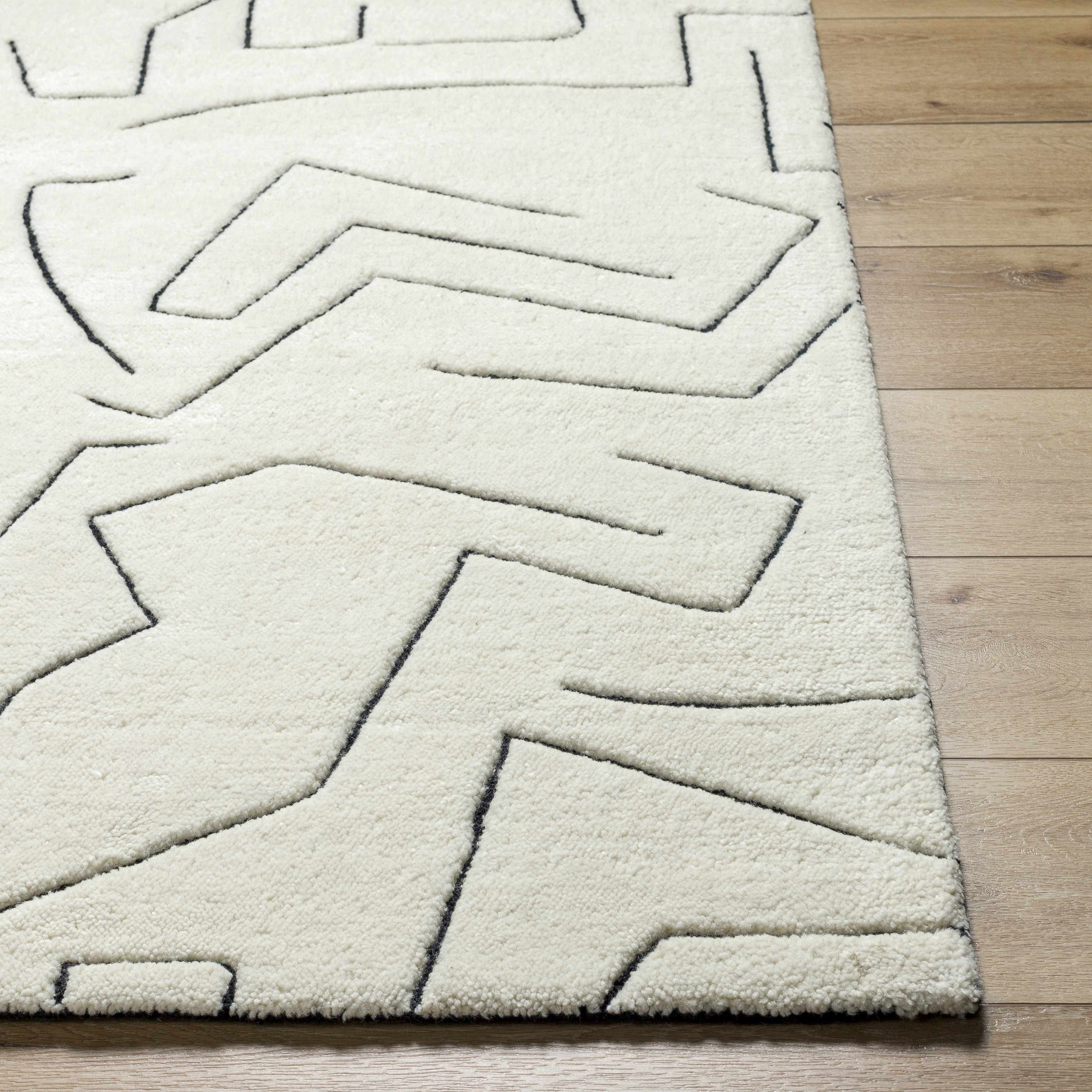Mony Rose Cream Area Rug - Image 4