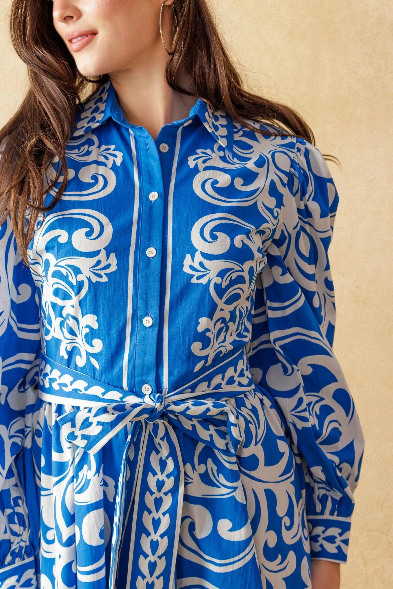 Moonstone Dreams Woven Mini Dress - Image 8