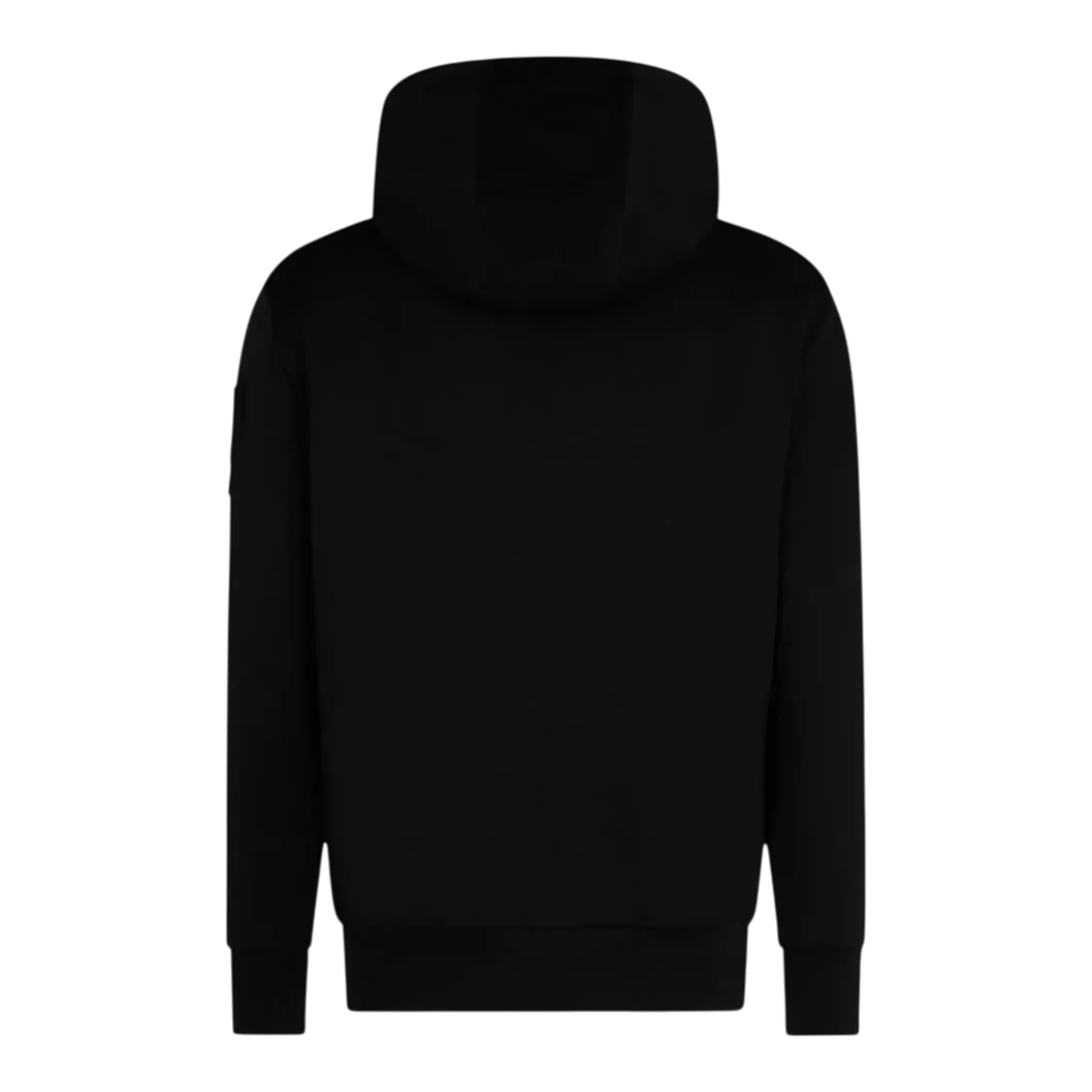 MOOSE KNUCKLES CLASSIC BUNNY MEN Zip-Up Hoodie Black/White Fur - Image 3