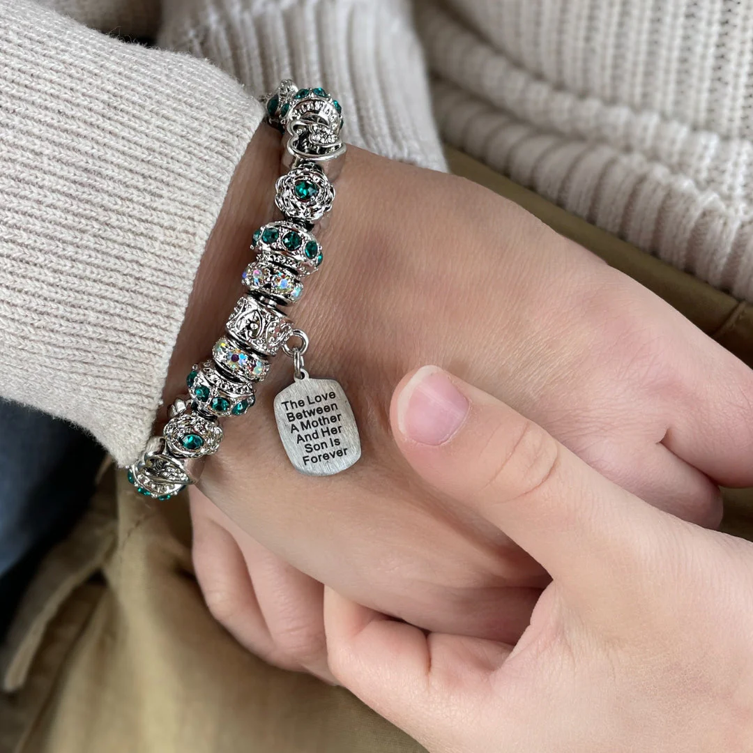 Mother Son Eternal Love Bracelet & Keychain - Image 4