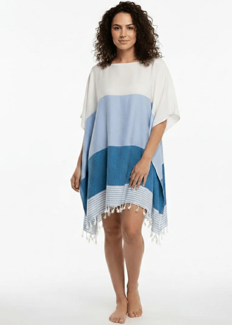 Multi Color Tunic Beach Cover Up - Image 13