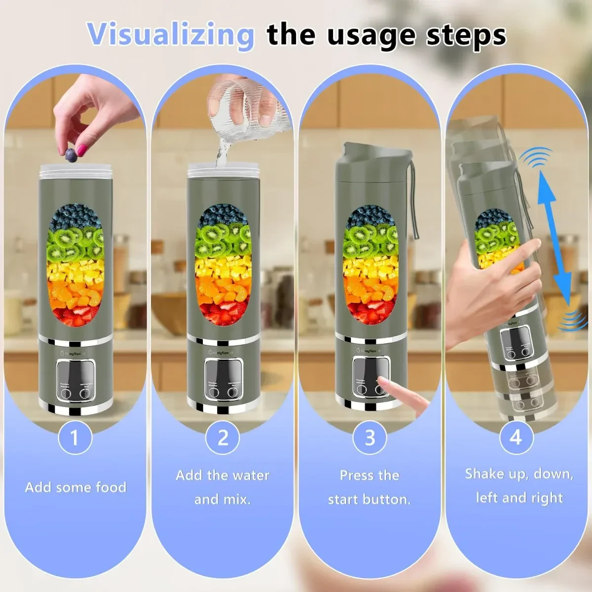Multi-Functional Portable Juicer Blender - Image 6
