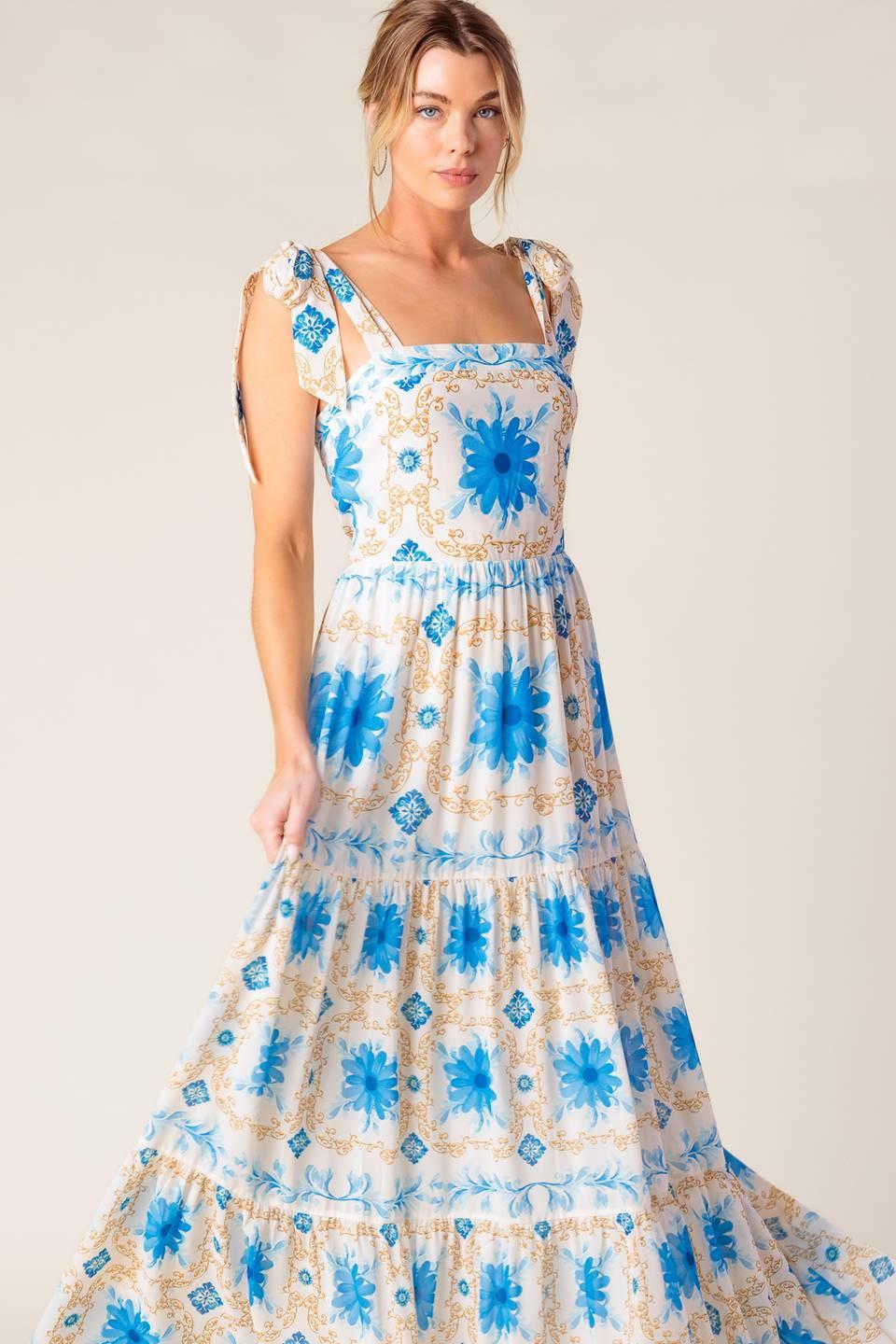 My Debut Woven Maxi Dress - Image 3