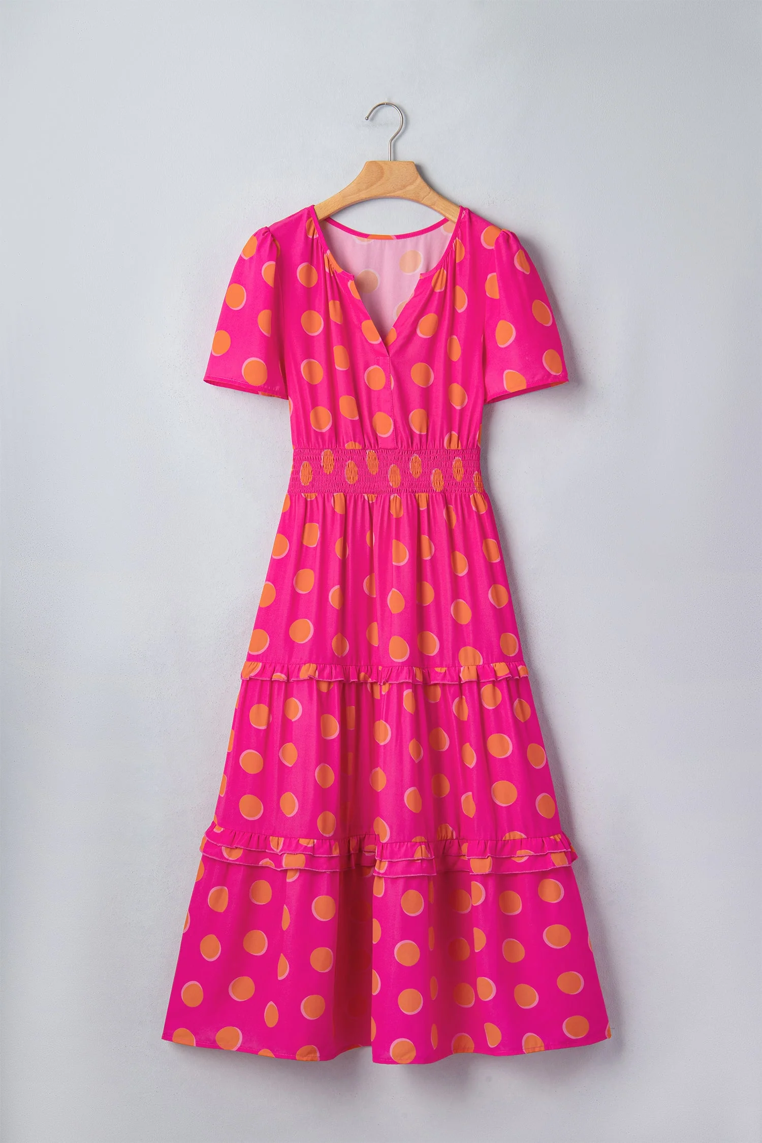 Threaded Pear Myra High Waist Midi Dress - Image 8