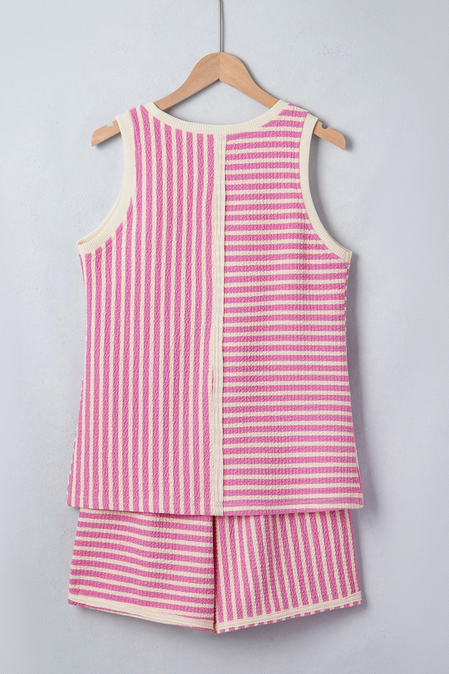 Threaded Pear Nala Contrast Trim Casual Tank Set - Image 10