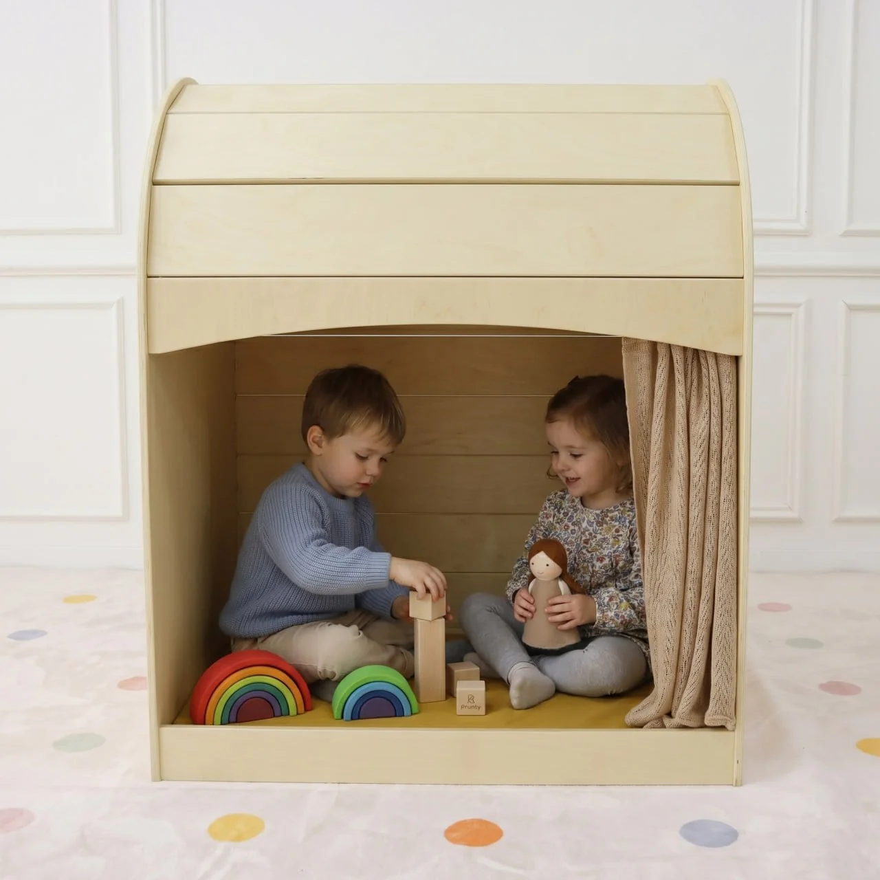 Nambar Montessori Reading Nook & Cozy Play Hideaway - Image 2