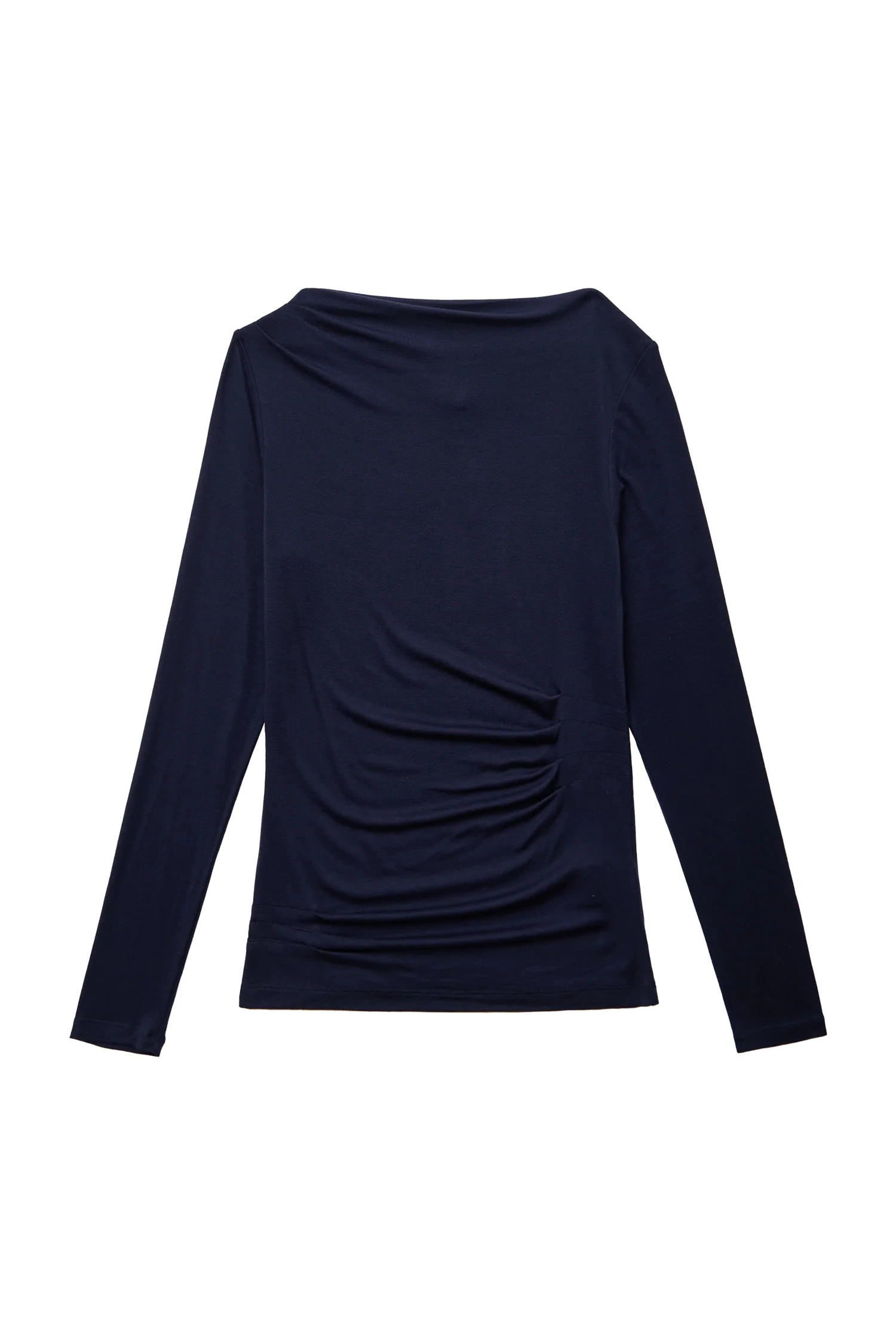 Narae Long Sleeve Top in Navy - Image 2