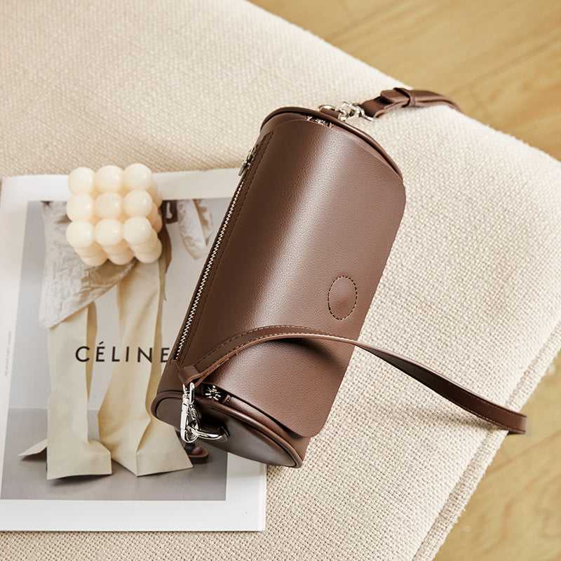 Natalia Premium Leather Pillow Crossbody Bag - Image 9