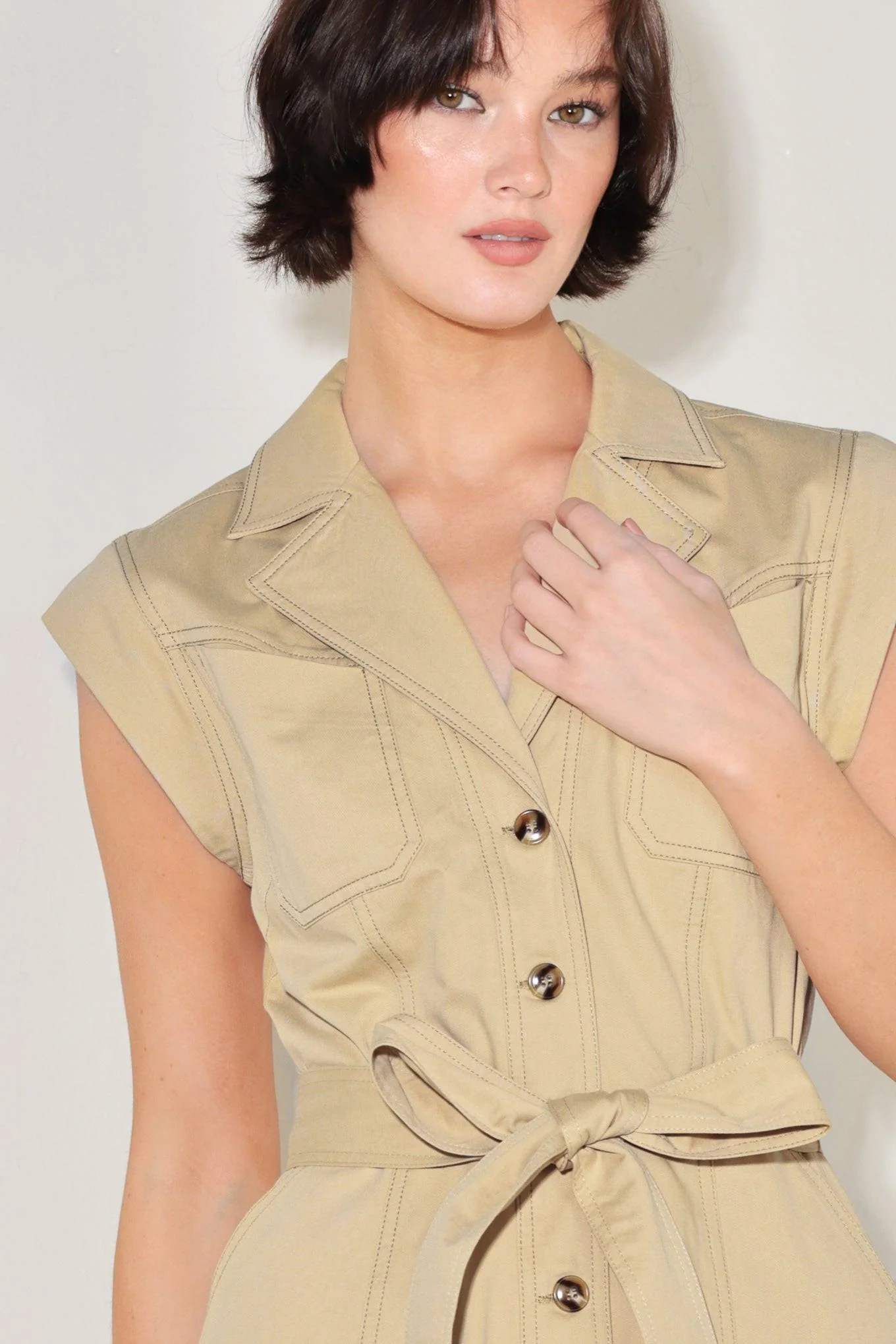 Natural Instinct Woven Midi Dress - Image 6