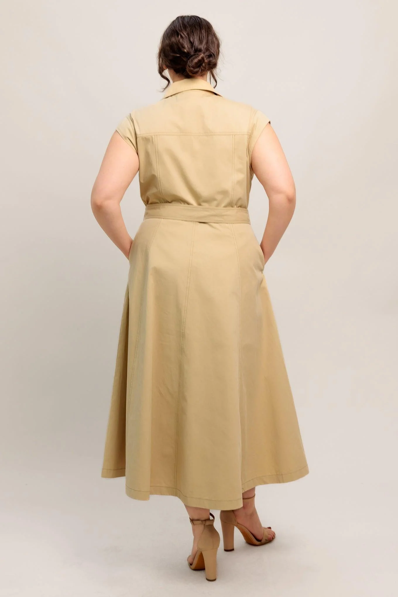 Natural Instinct Woven Midi Dress - Image 9