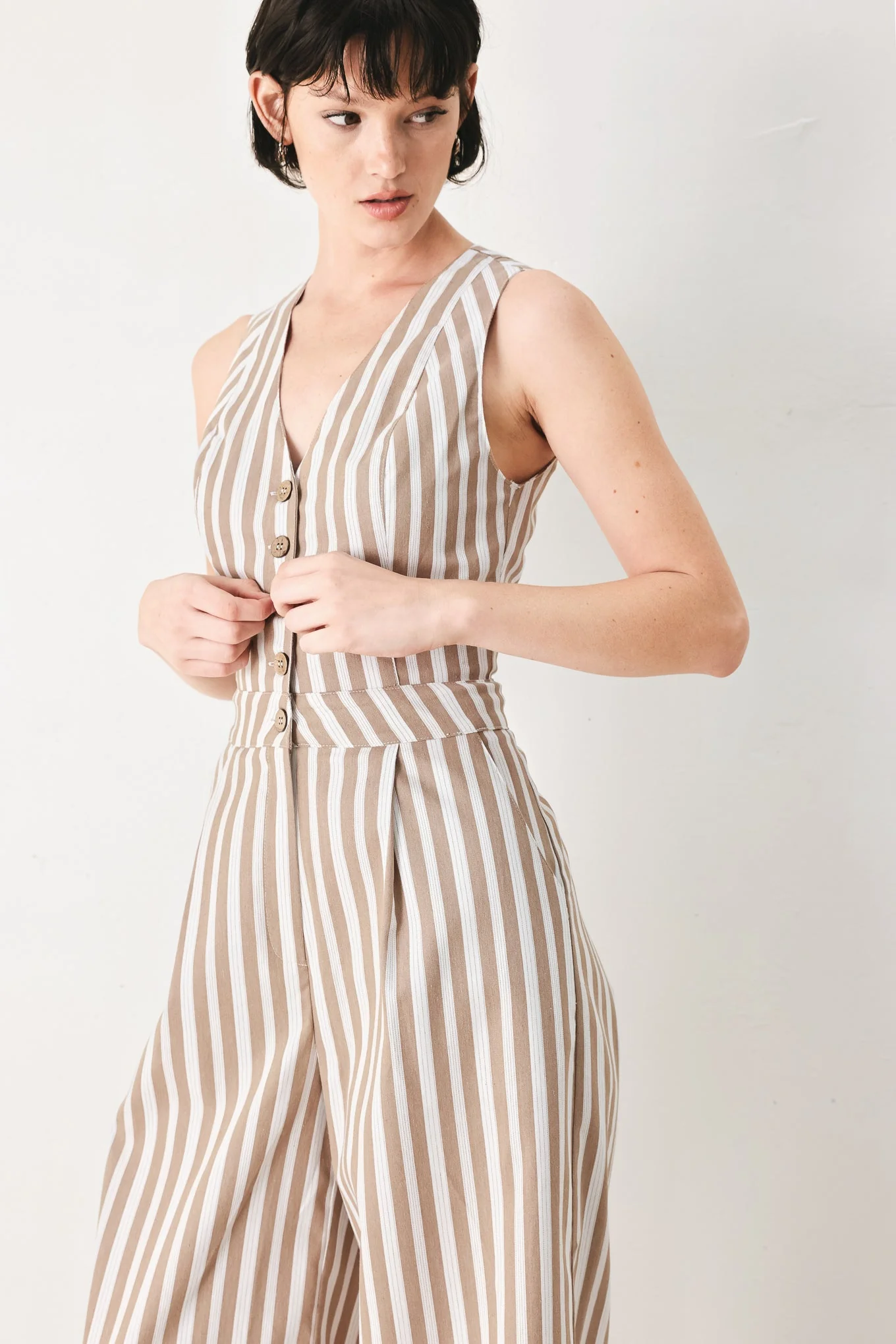 Natural Rhythm Woven Jumpsuit - Image 4