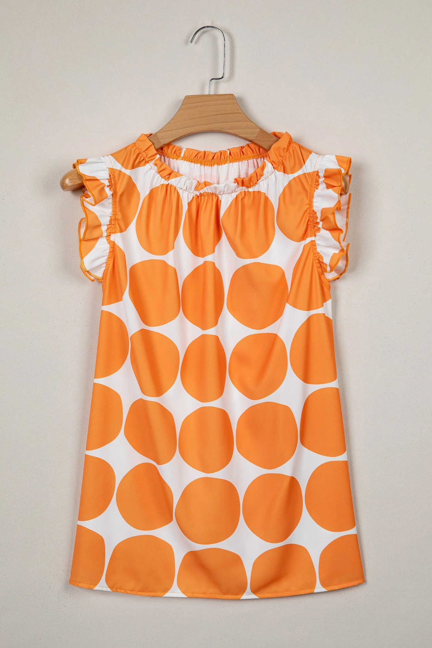 Threaded Pear Nayeli Frilled Shift Tank Top - Image 4