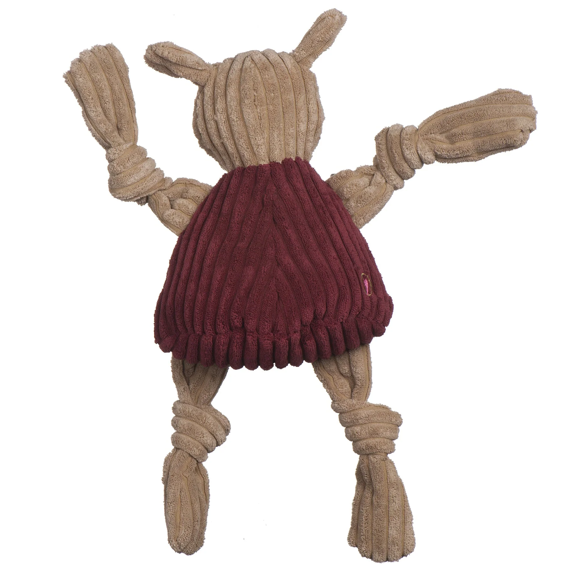 NCAA Mississippi State University, Bully the Bulldog Knottie® Plush Dog Toy - Image 6