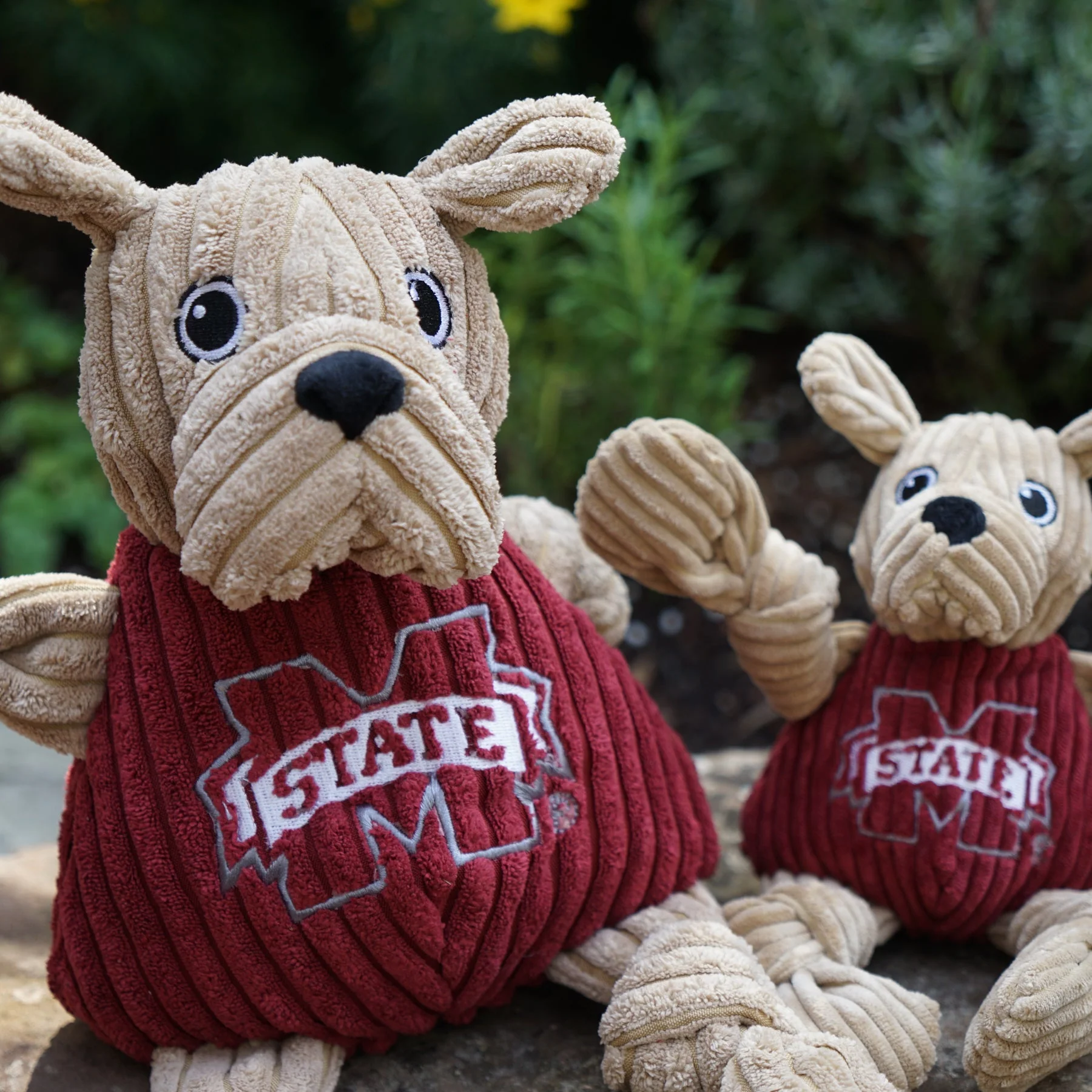 NCAA Mississippi State University, Bully the Bulldog Knottie® Plush Dog Toy - Image 8
