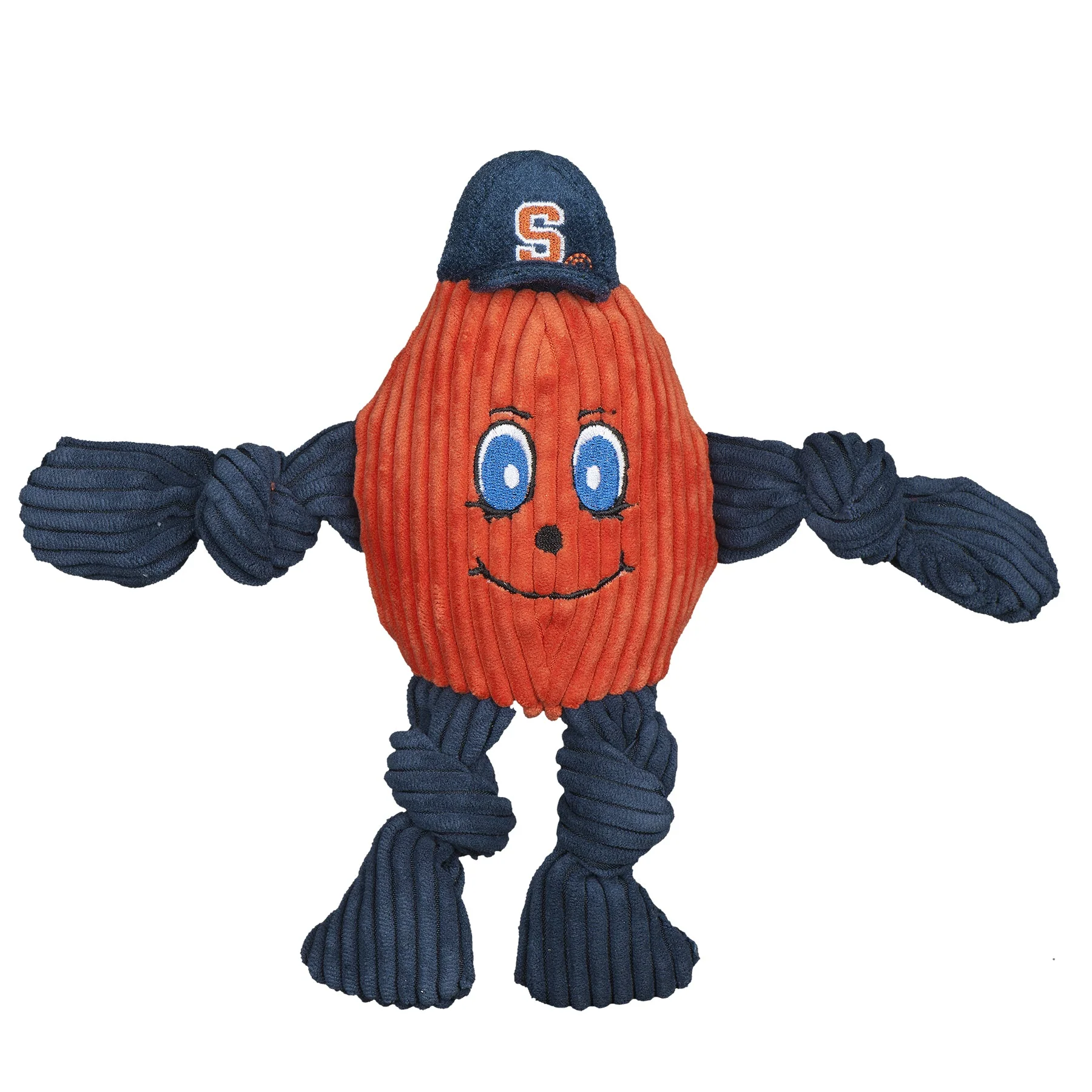 NCAA Syracuse University, Otto the Orange Knottie® Plush Dog Toy - Image 3
