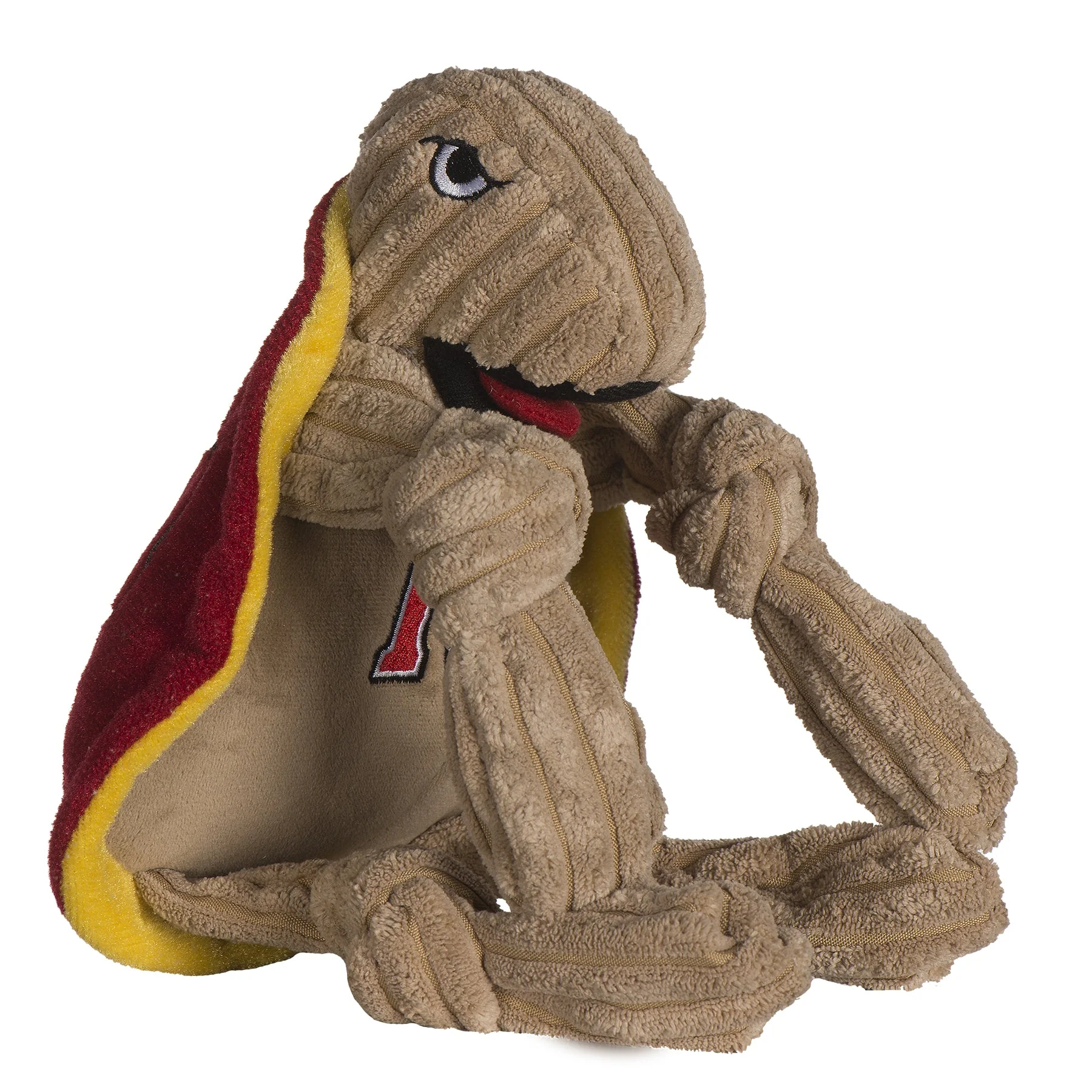 NCAA University of Maryland - Testudo the Terrapin Knottie® Plush Dog Toy - Image 4
