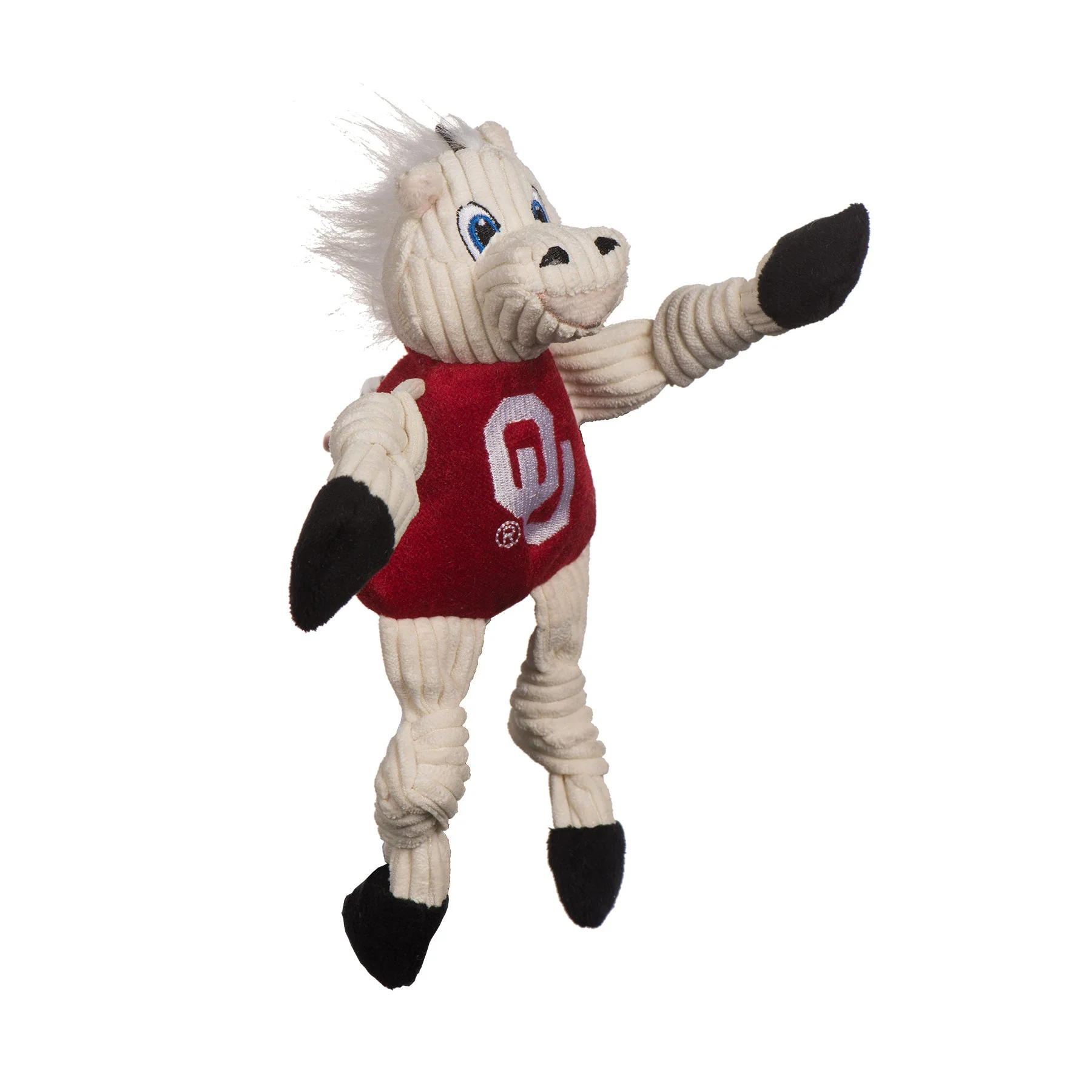 NCAA University of Oklahoma, Sooner Knottie® Plush Dog Toy - Image 3