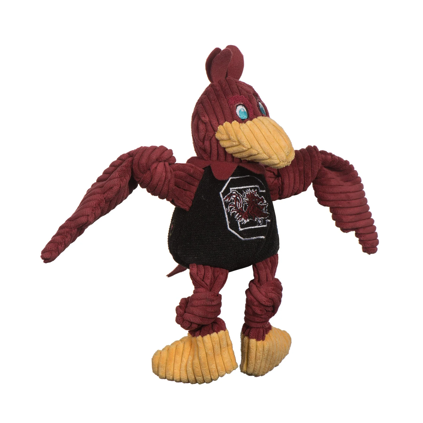 NCAA  University of South Carolina, Cocky Knottie® Plush Dog Toy - Image 3