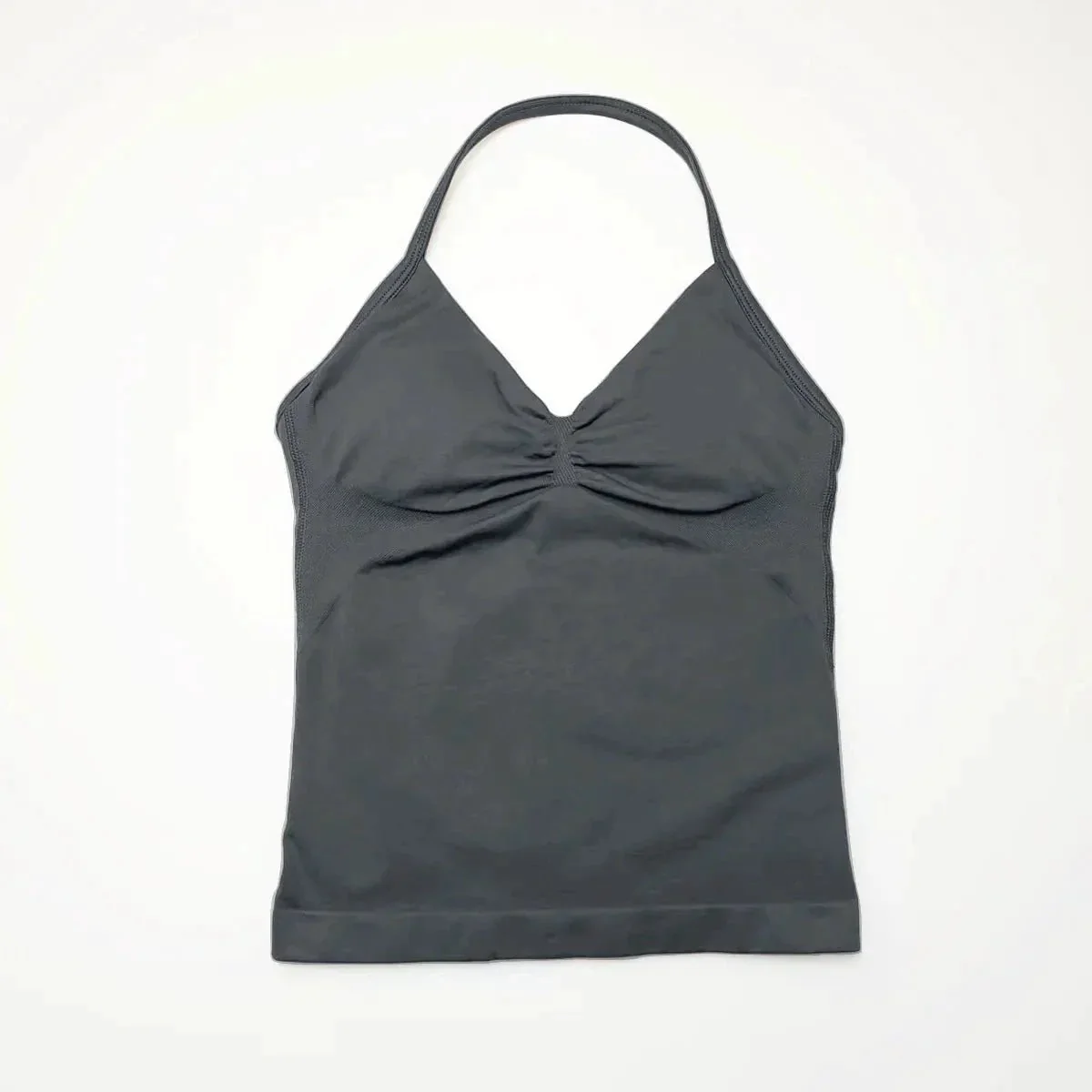 NCLAGEN Impact Longline Strappy Top Sports Yoga Vest Women's Fitness Tank Top Gym Beautiful Open Back Bra Running Workout Halter - Image 107