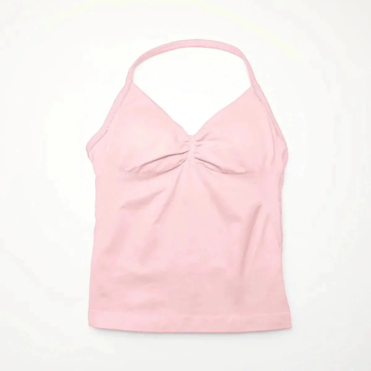 NCLAGEN Impact Longline Strappy Top Sports Yoga Vest Women's Fitness Tank Top Gym Beautiful Open Back Bra Running Workout Halter - Image 74
