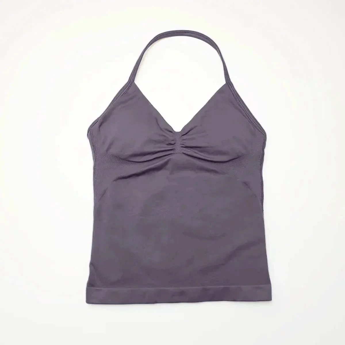 NCLAGEN Impact Longline Strappy Top Sports Yoga Vest Women's Fitness Tank Top Gym Beautiful Open Back Bra Running Workout Halter - Image 8