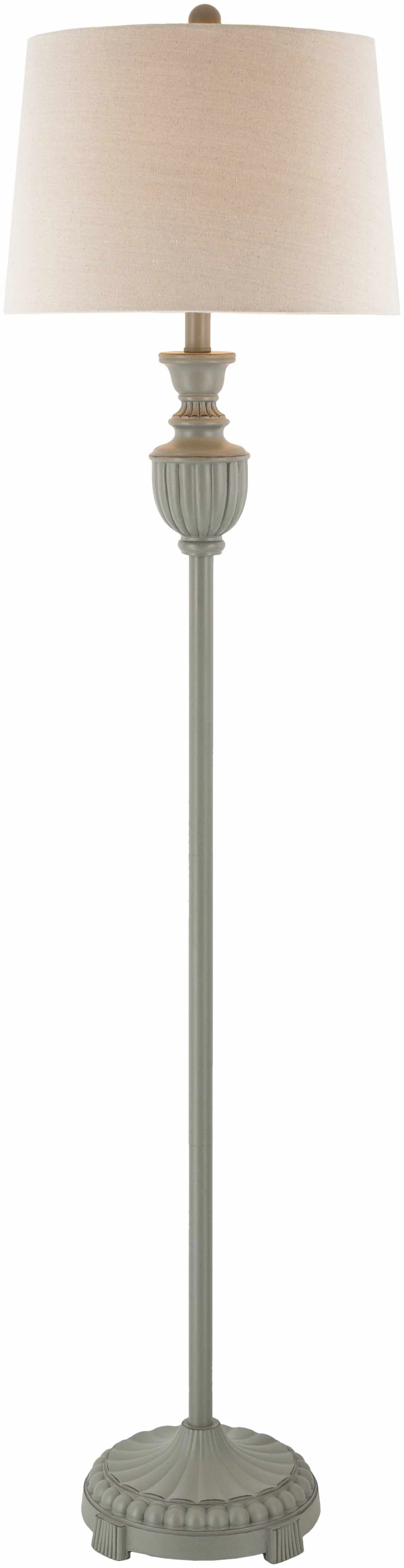 Nelspruit Gray Resin Floor Lamp - Clearance - Image 10