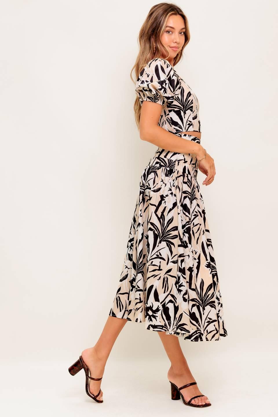Neutral Zone Woven Top and Skirt Set - Image 6